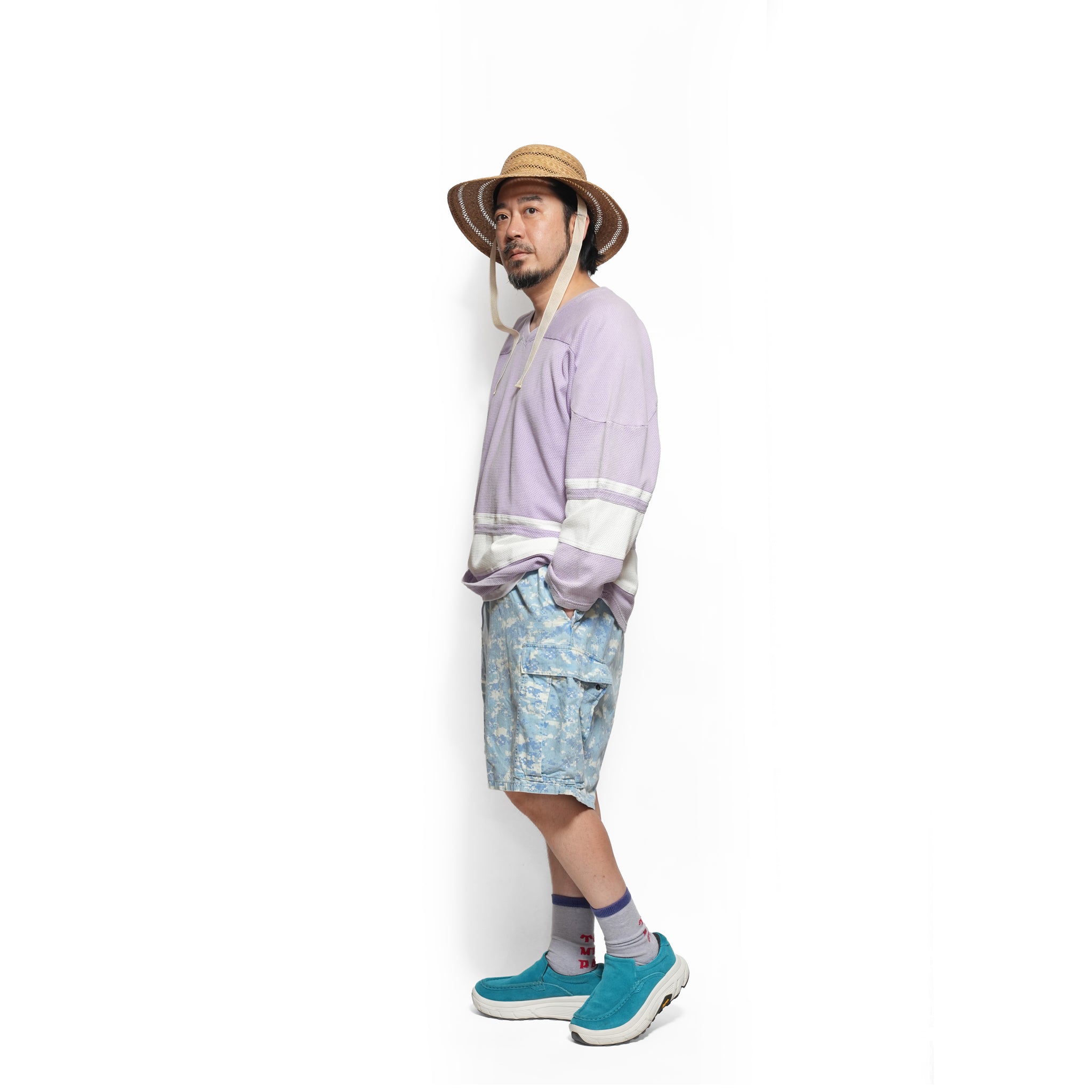 EASY Shorts indigo Degital Camo / Randy-short indigo Degicamo | IMPRESTORE