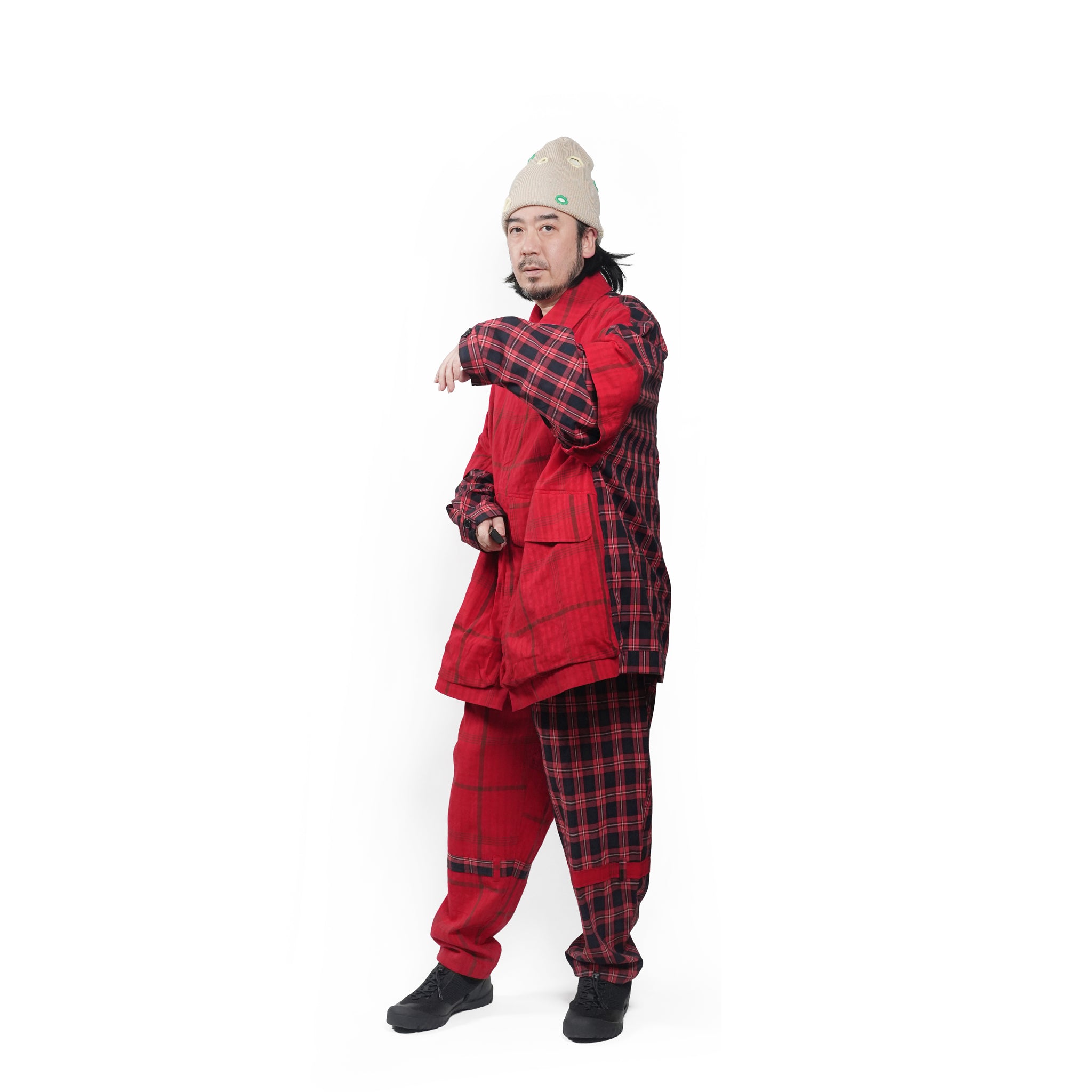 TRIBE EMBROI CHANGE JACKET– Red | STOF