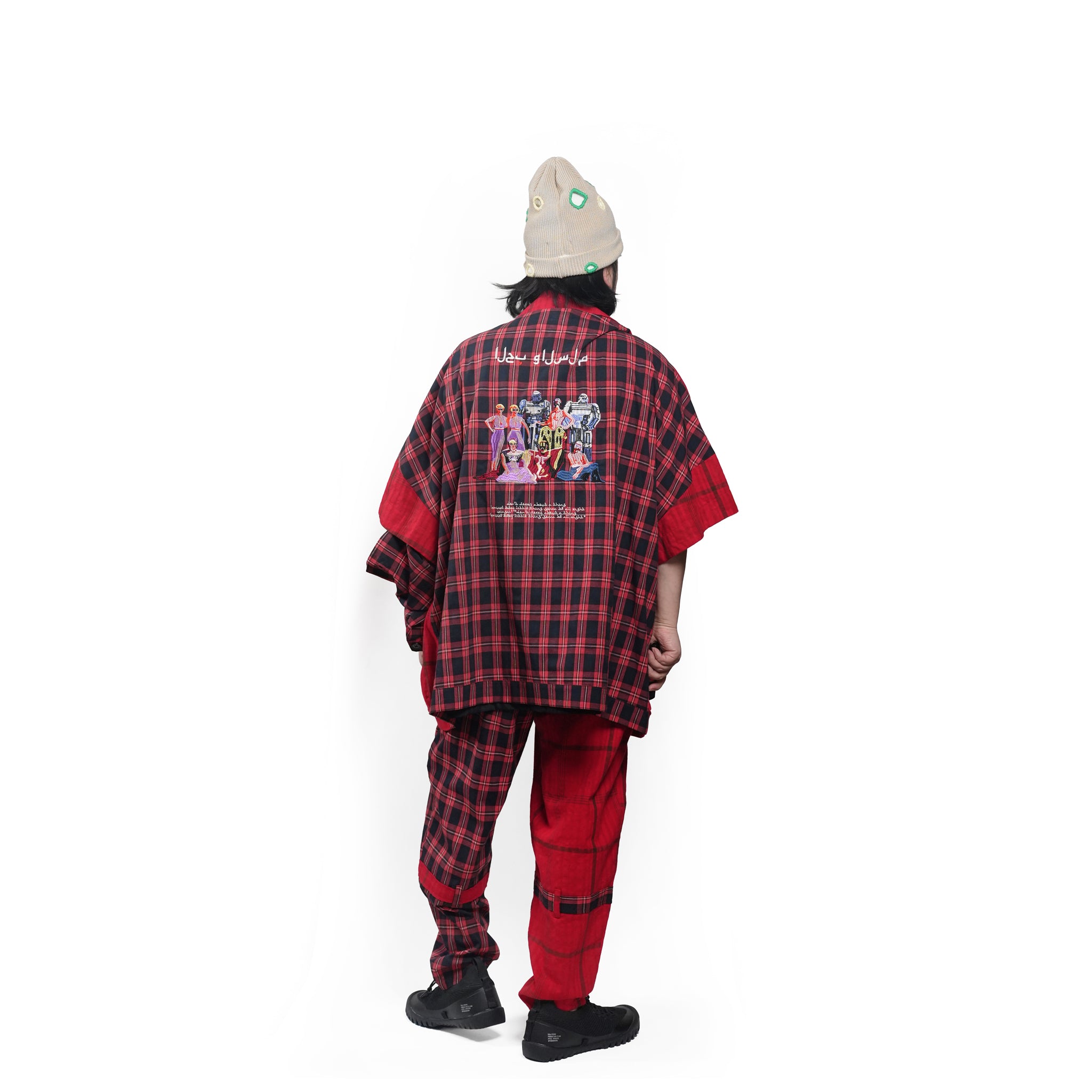 TRIBE EMBROI CHANGE JACKET– Red | STOF