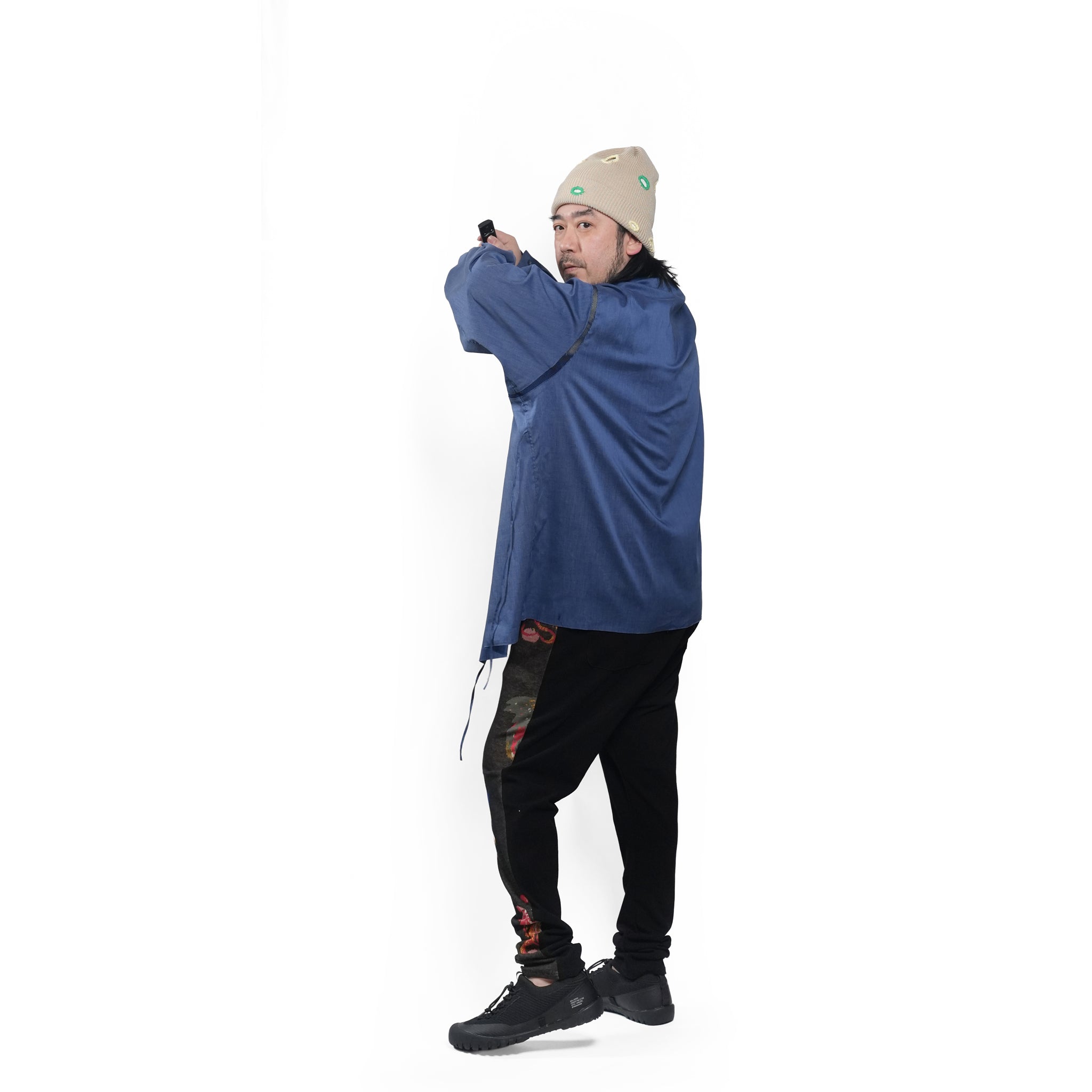 SAMUE SHIRT 改– Blue | STOF