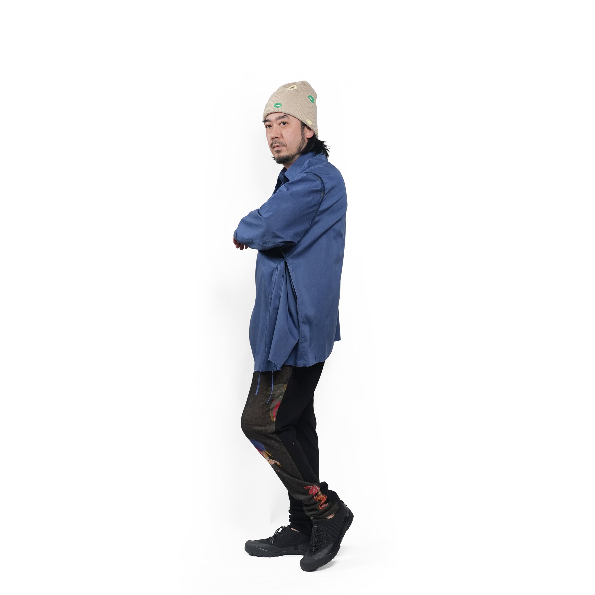 SAMUE SHIRT 改– Blue | STOF