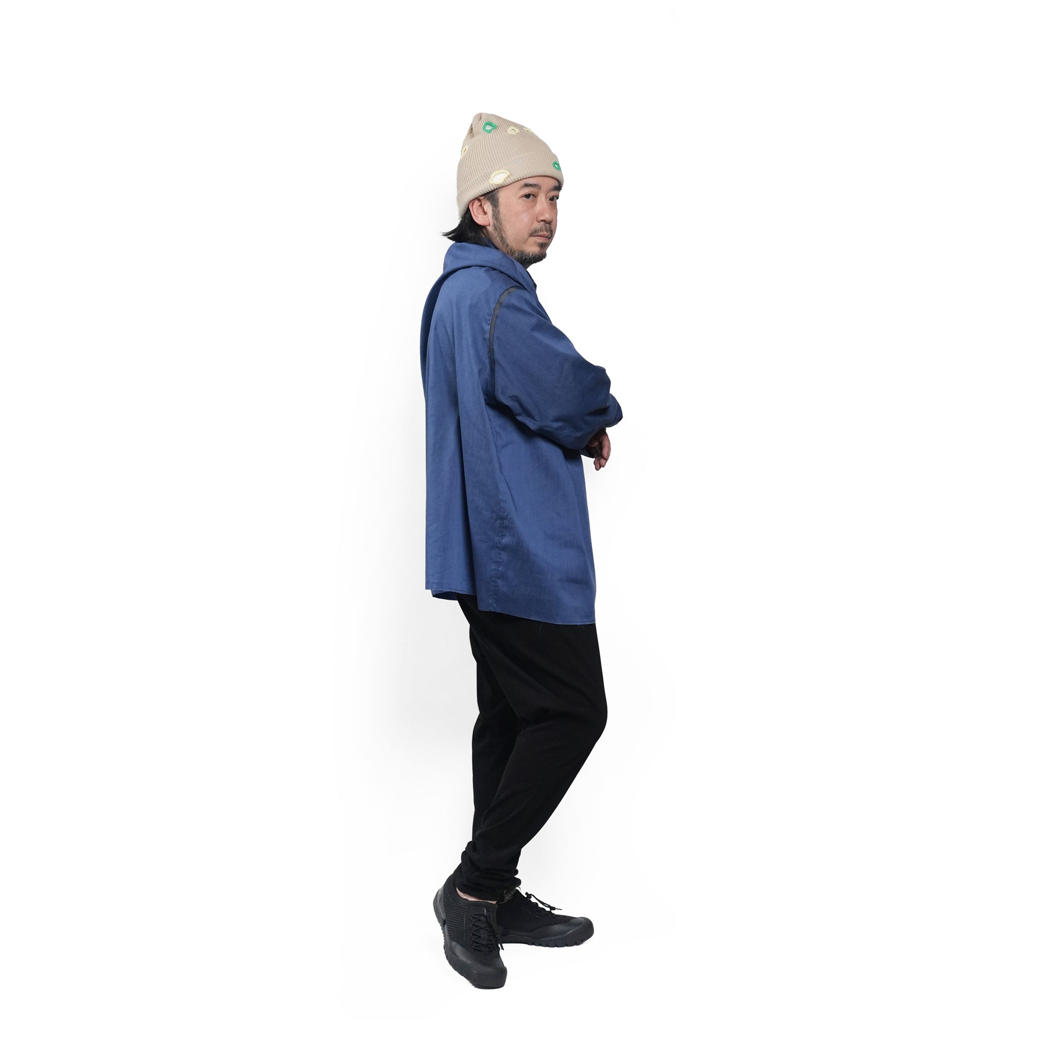 SAMUE SHIRT 改– Blue | STOF
