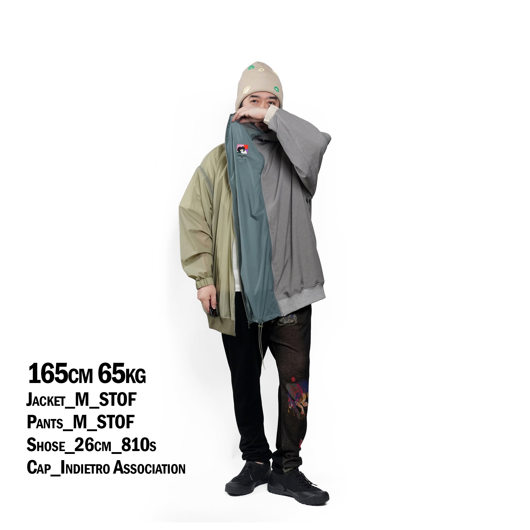 MNEELYTITN-GSHCIROTLSOR 3WAY HOODIE JACKET– Grey | STOF