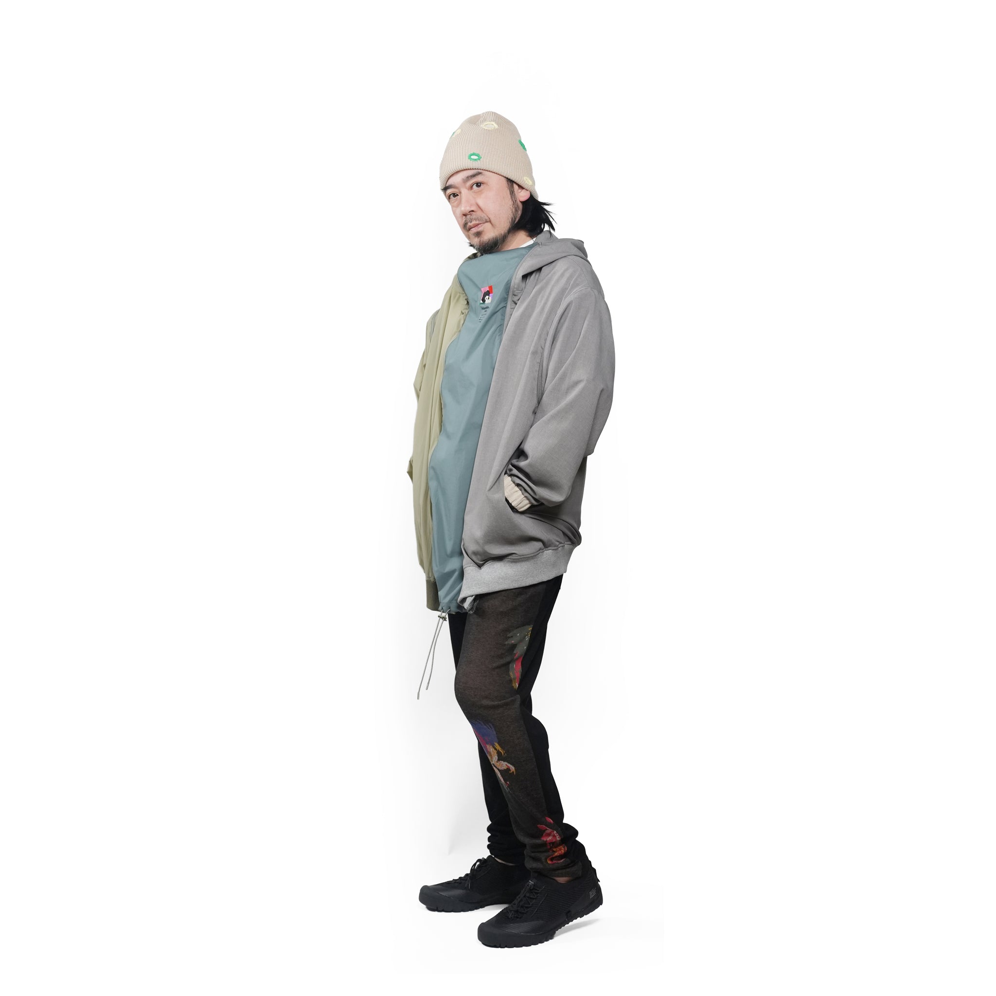 MNEELYTITN-GSHCIROTLSOR 3WAY HOODIE JACKET– Grey | STOF