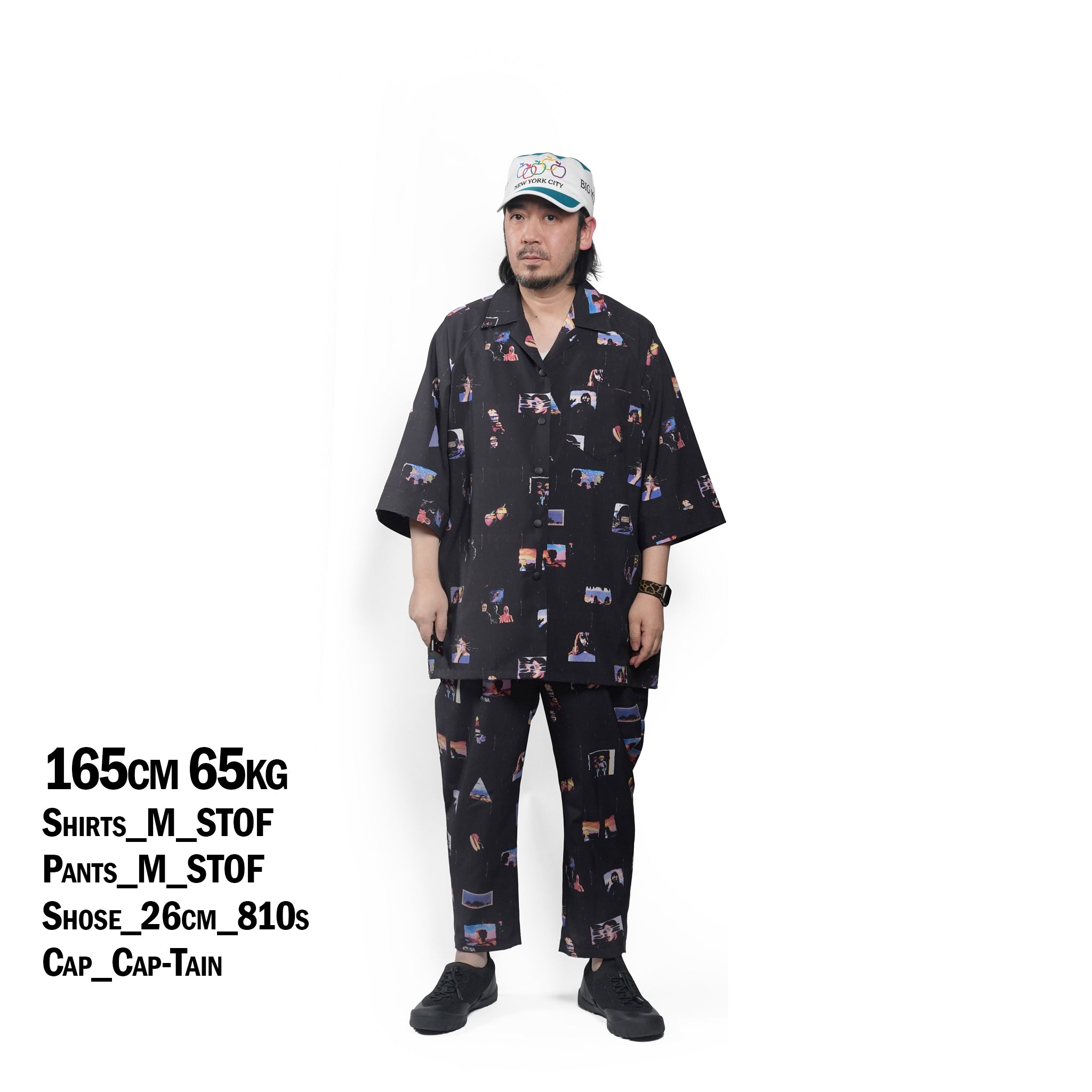 PEDESTRIAN WIDE PANTS– Black | No_SF26SS-06_Black | STOF