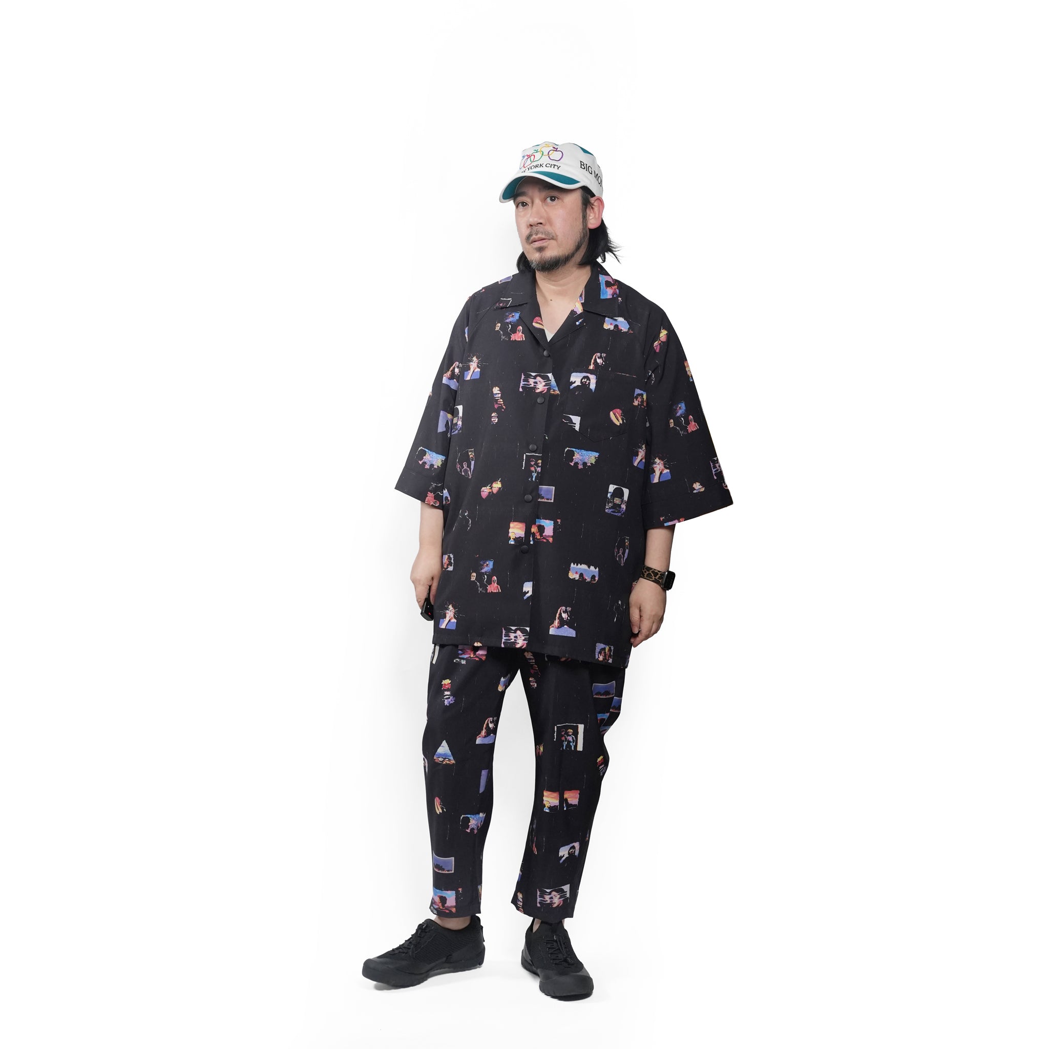 PEDESTRIAN WIDE PANTS– Black | No_SF26SS-06_Black | STOF