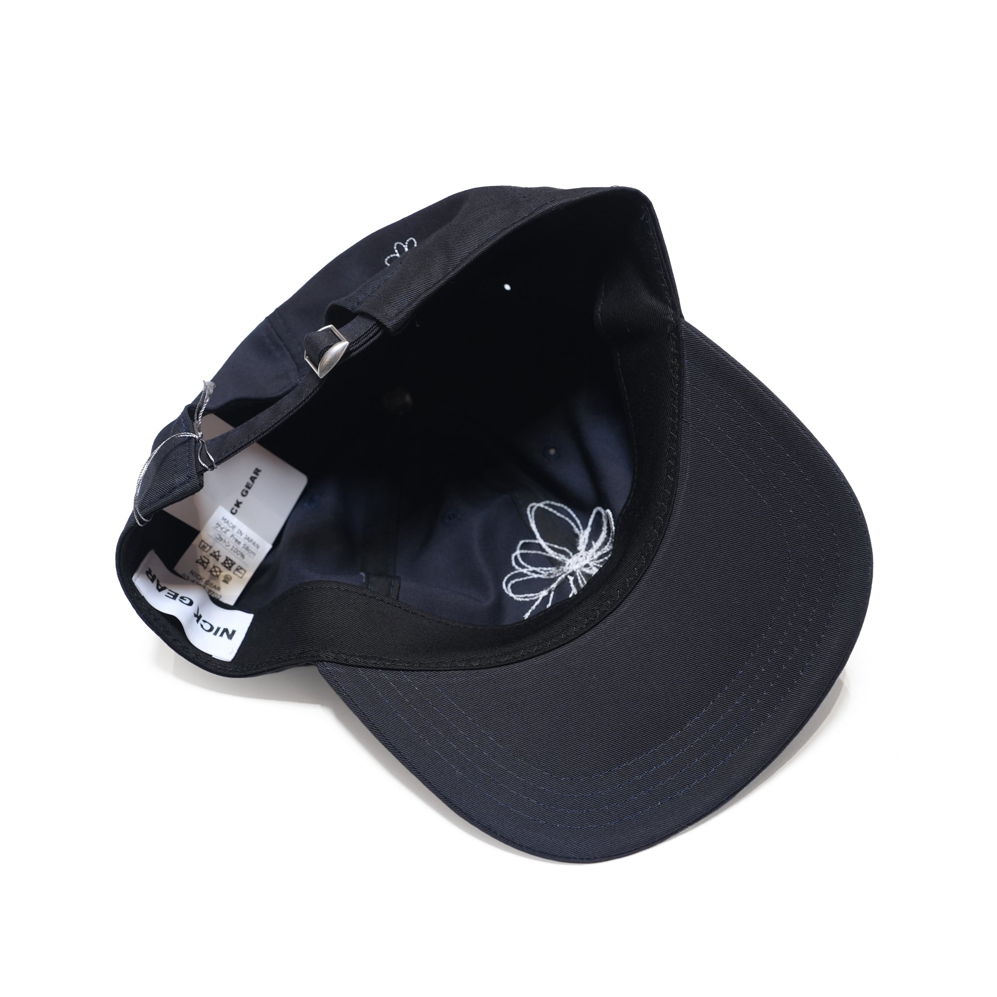☆新品未使用☆VEGA NICK GEAR 3D Flower CAP ネイビー NICK GEAR 3D
