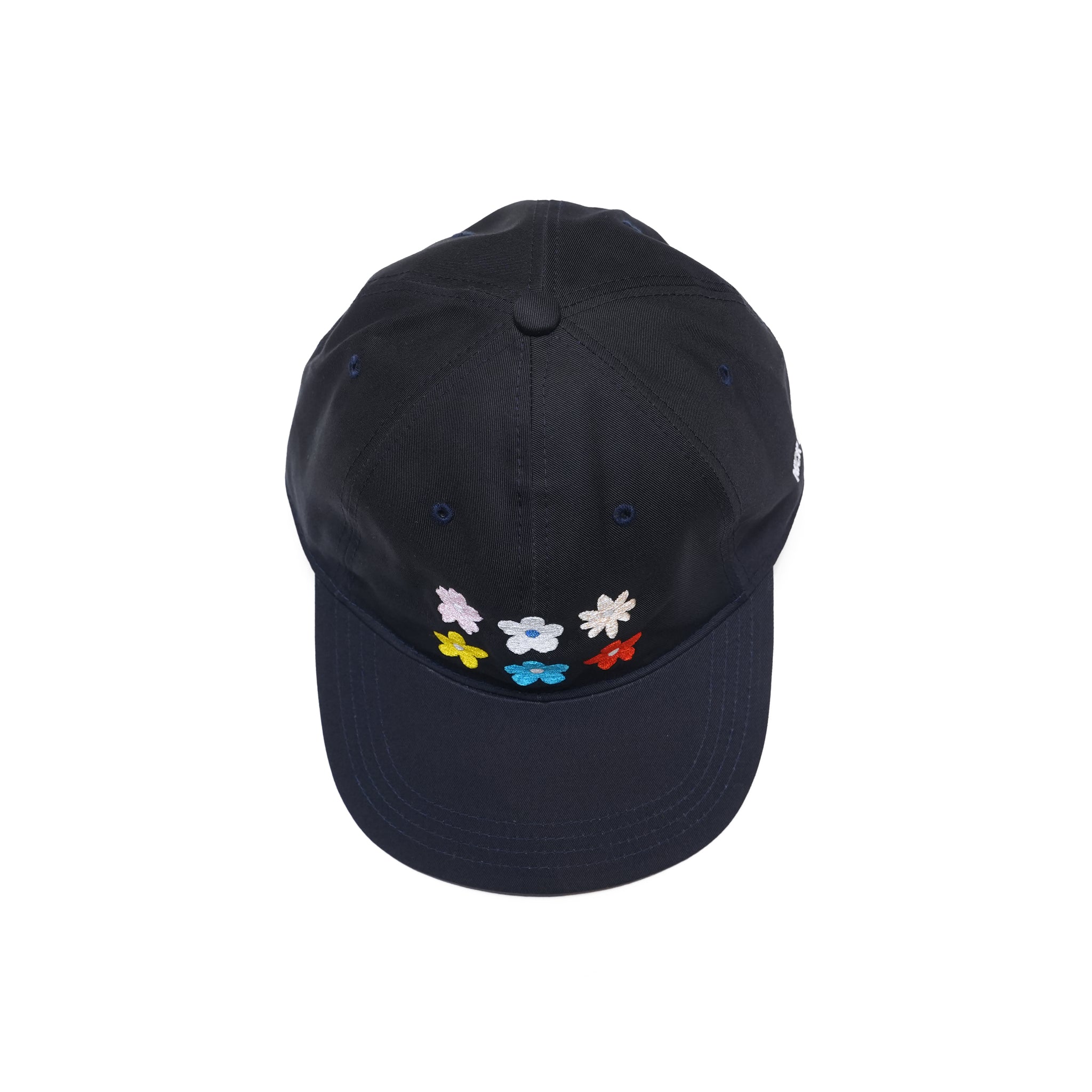 Line Flower Cap – Navy | NICK GEAR