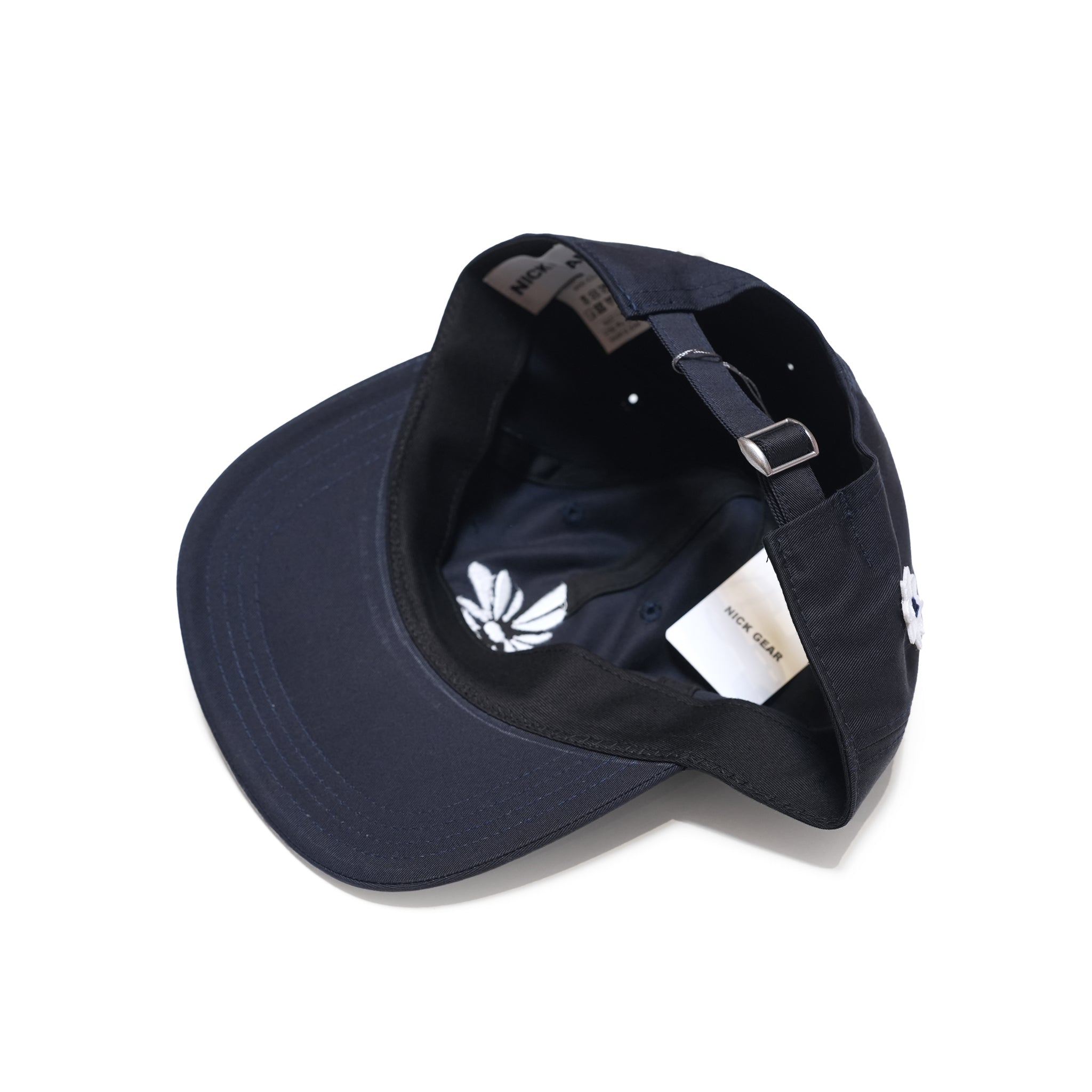 3D Flower Logo Cap – Navy | No_26S-11_Navy | NICK GEAR