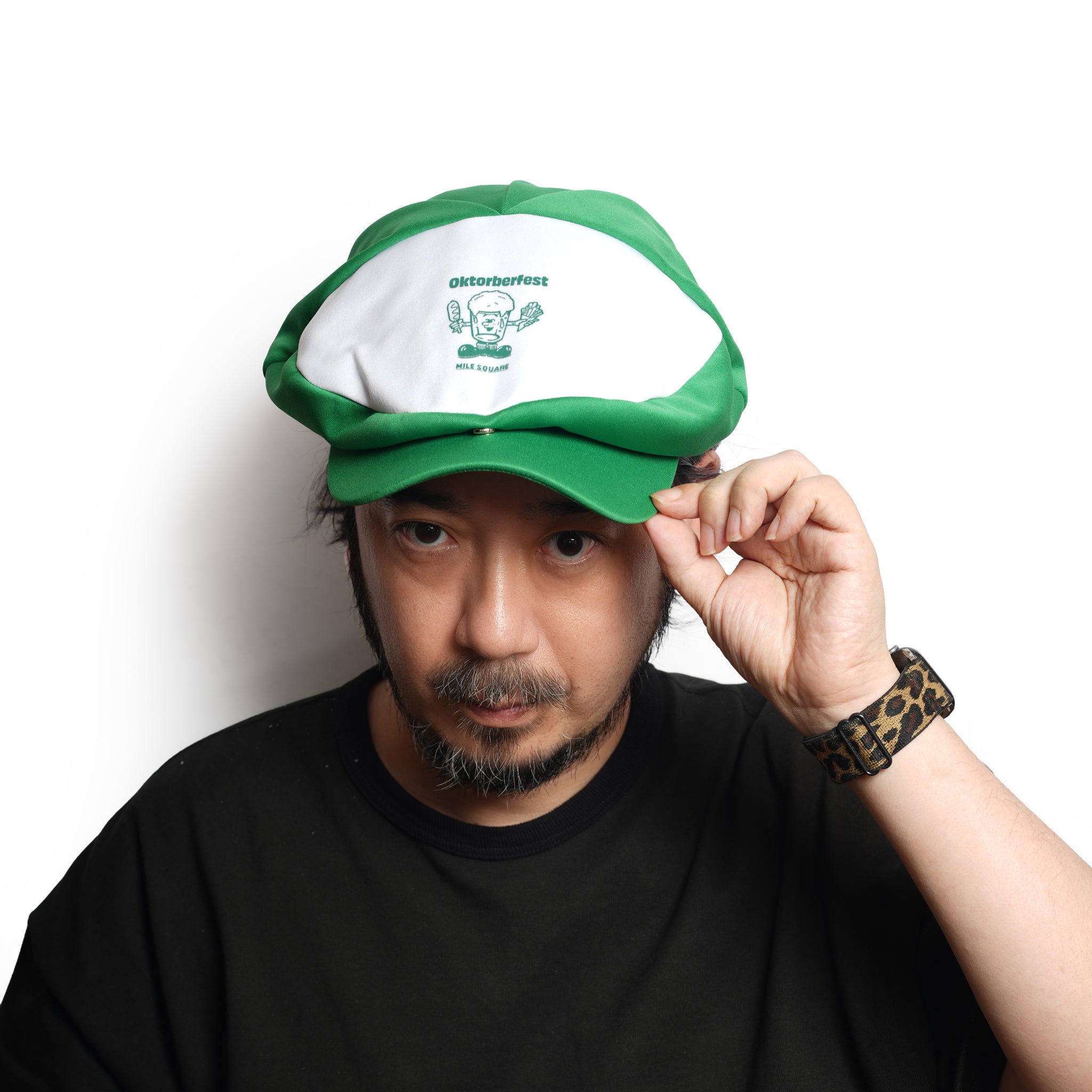 BEER MAN – Green | CAP-TAIN【ネコポス選択可能】