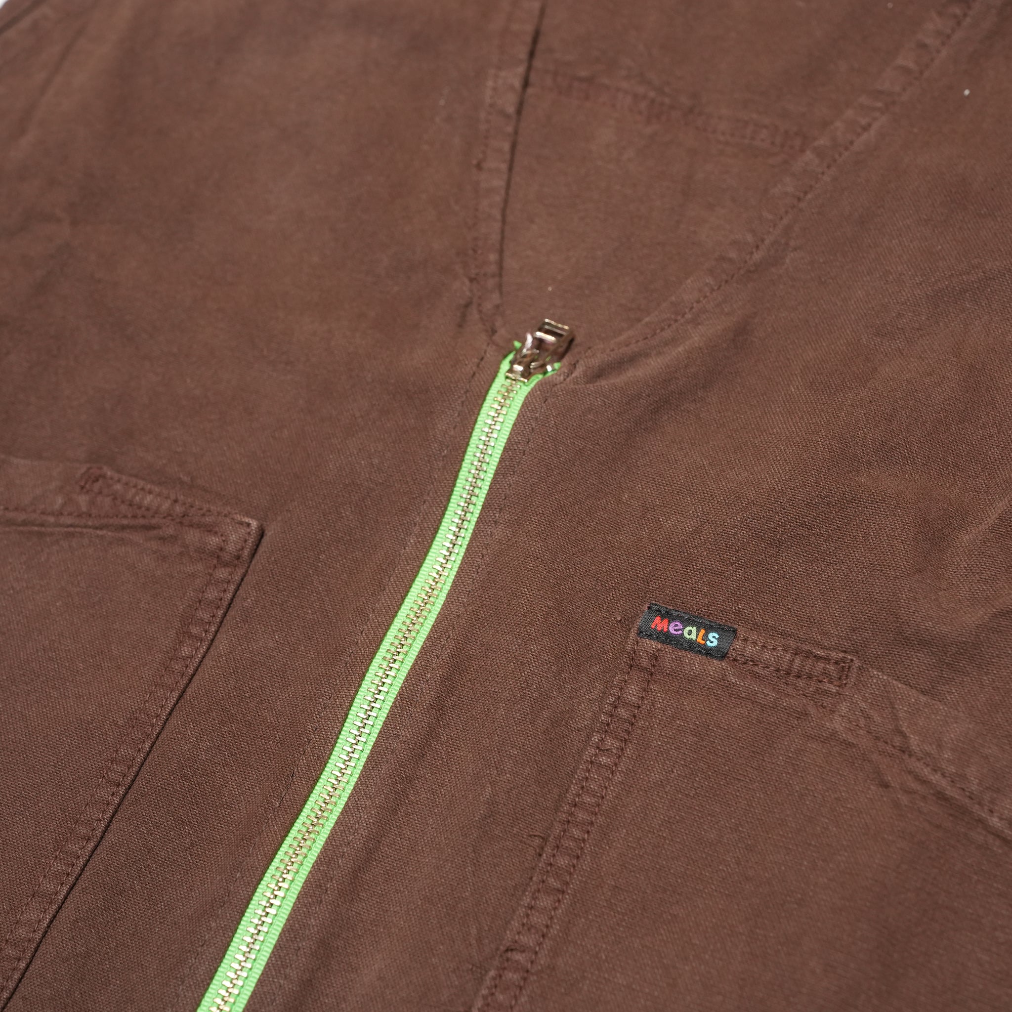 Chocolate Work Vest | Meals Clothing