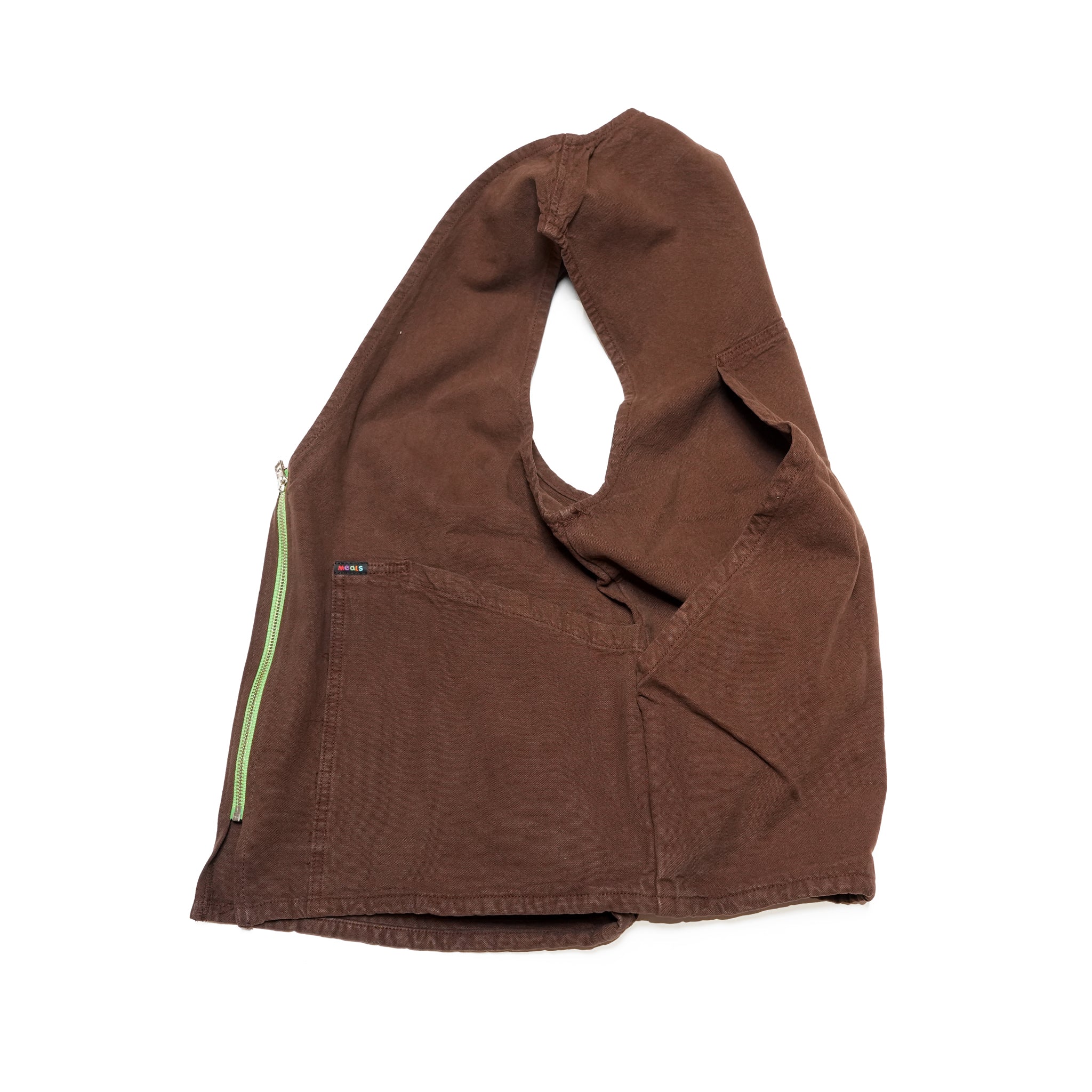 Chocolate Work Vest | Meals Clothing