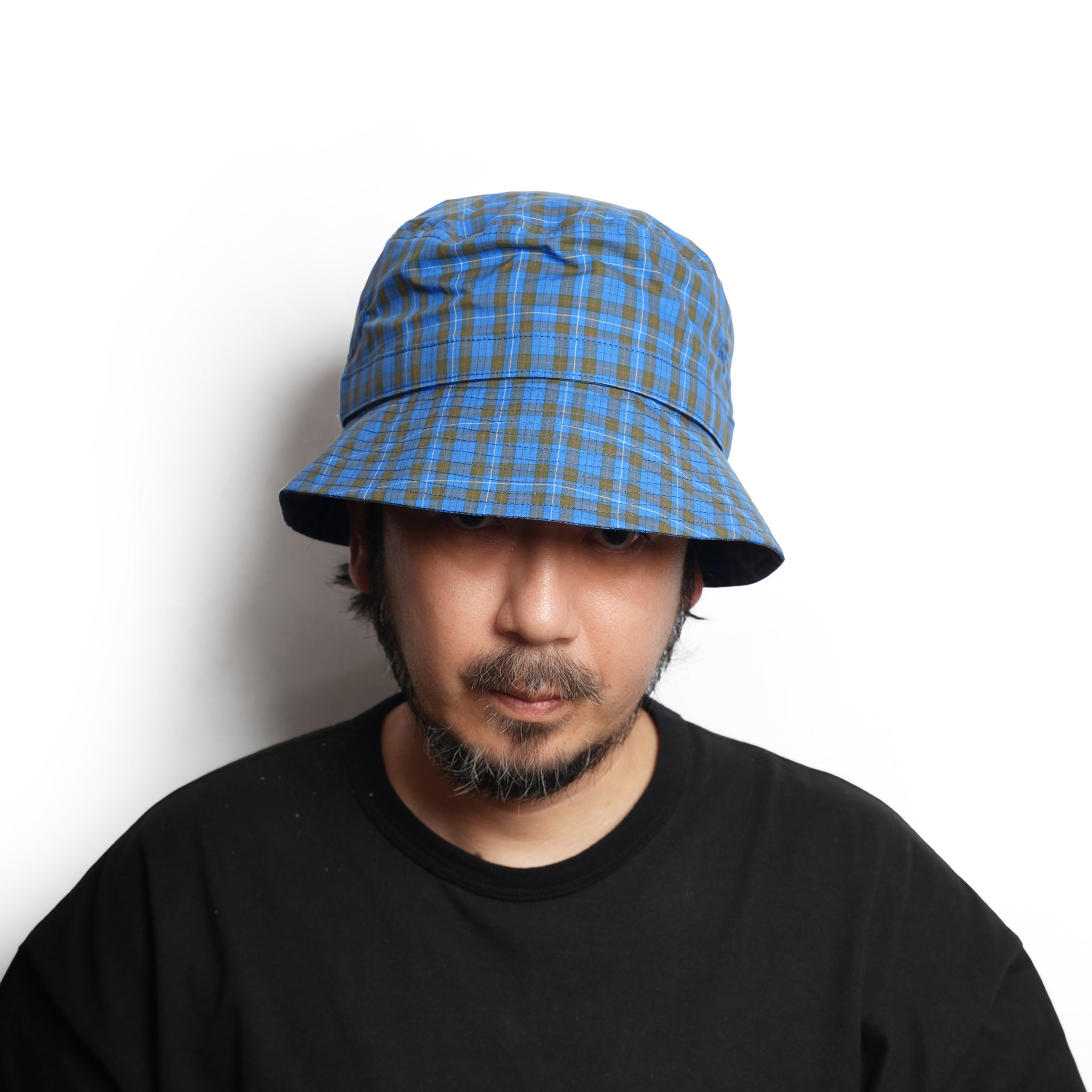 BUCKET HAT – Blue(Check) | SHARE THE FANTASY
