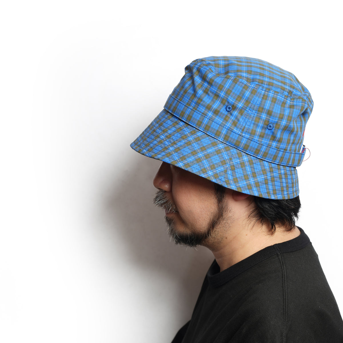 BUCKET HAT – Blue(Check) | SHARE THE FANTASY