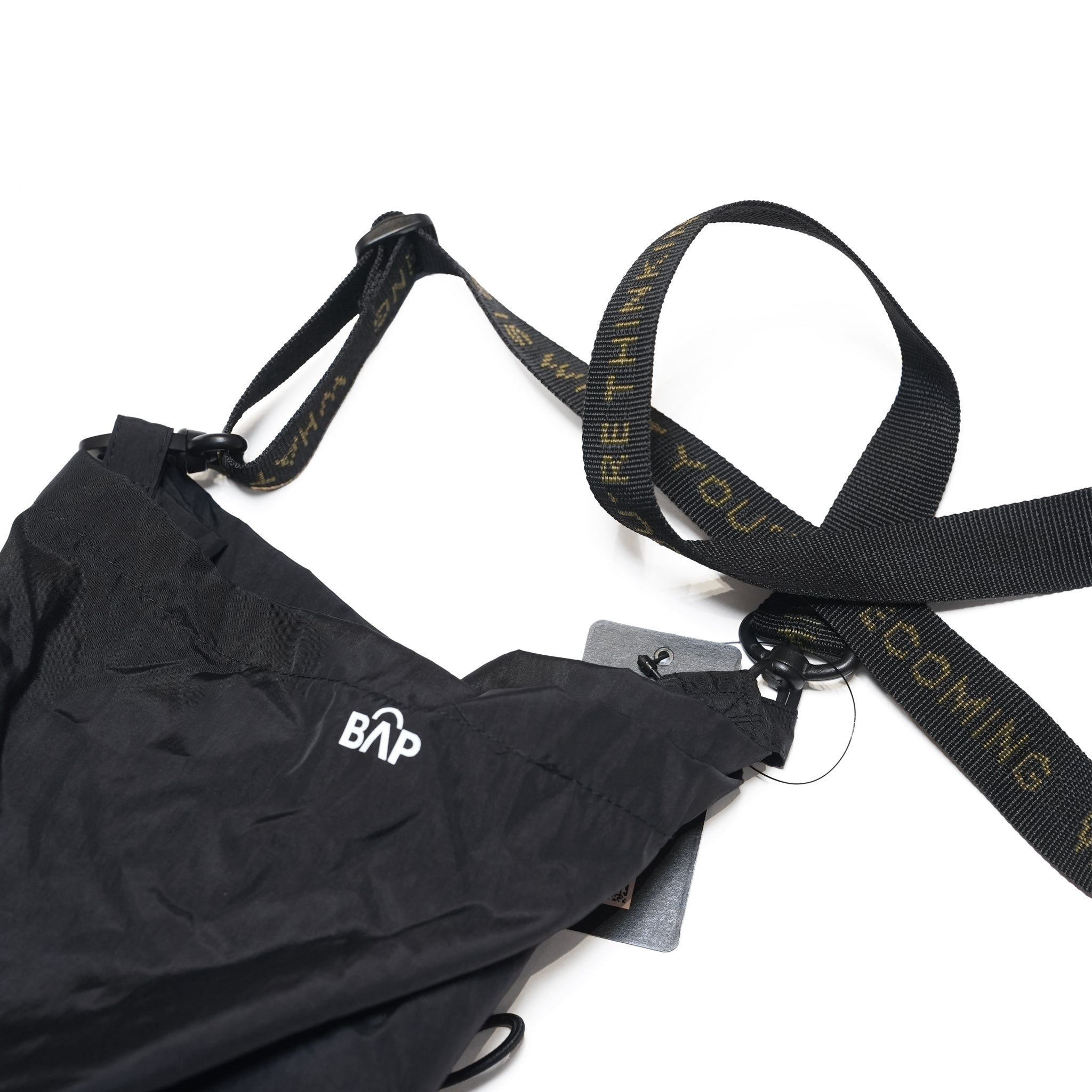 BAP / LOL LOL Wordface BagCap / Color_Gray - Bag : Black