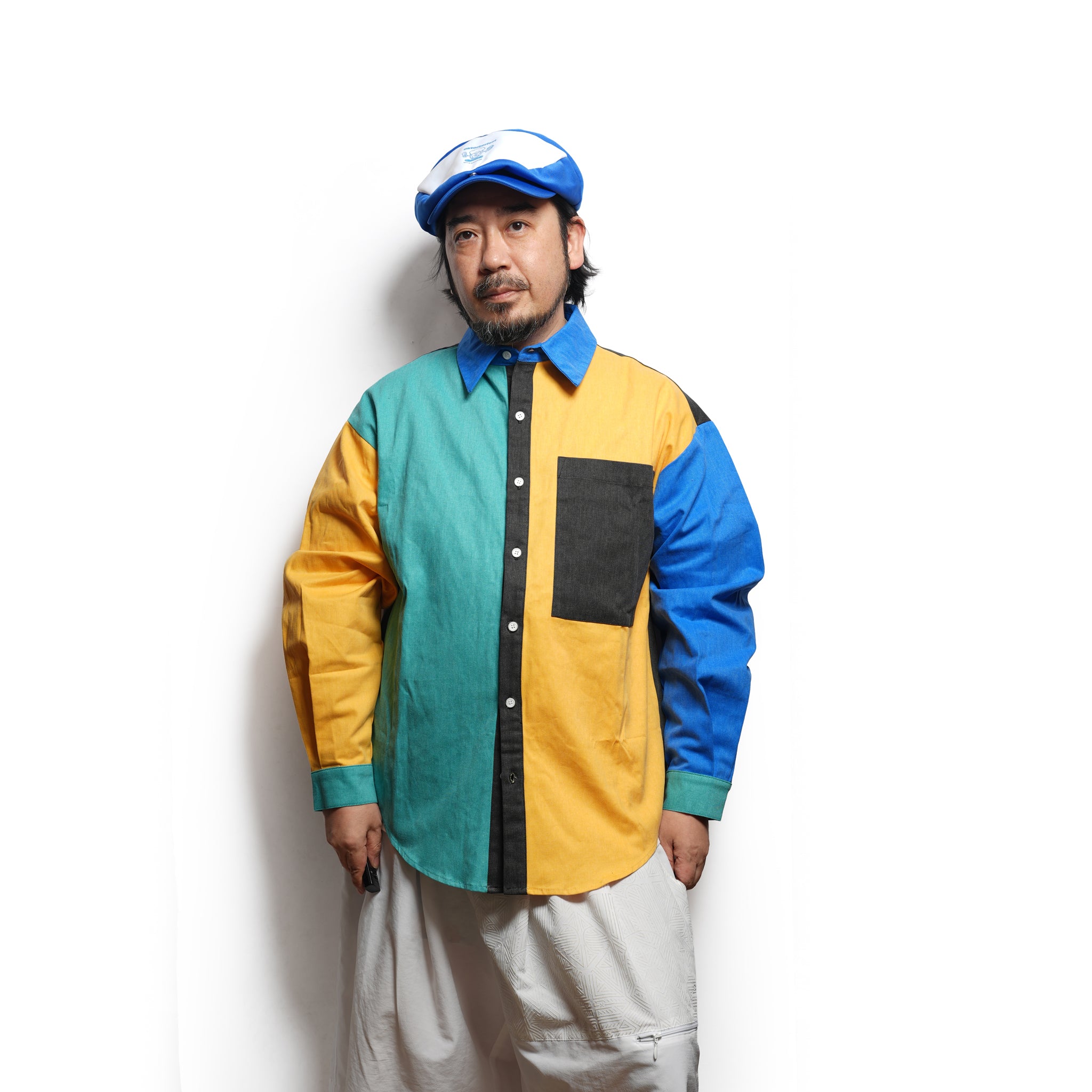 Fresco Colour Block Shirt | SISTER JANE