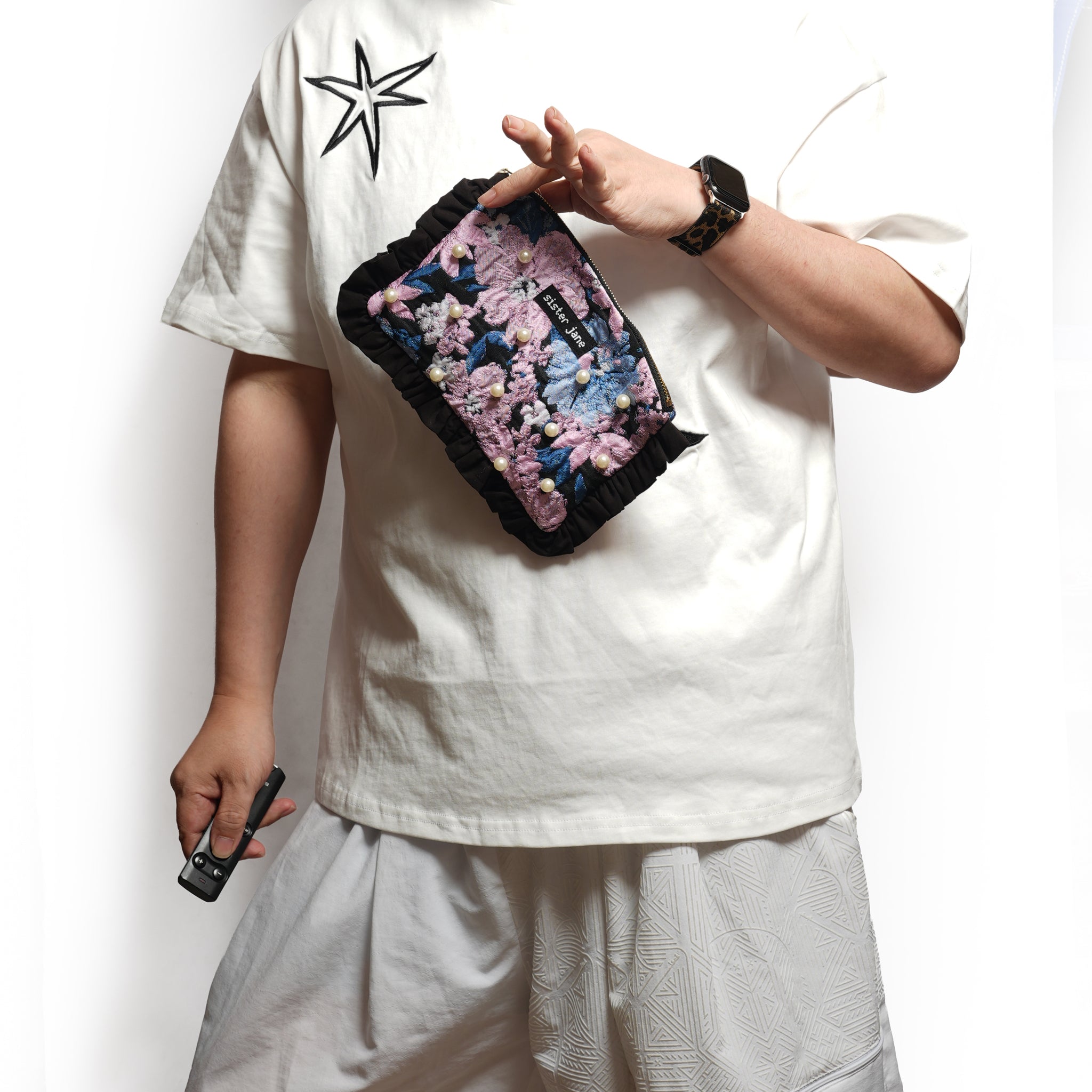 Floral Canvas Jacquard Purse | SISTER JANE【ネコポス選択可能】