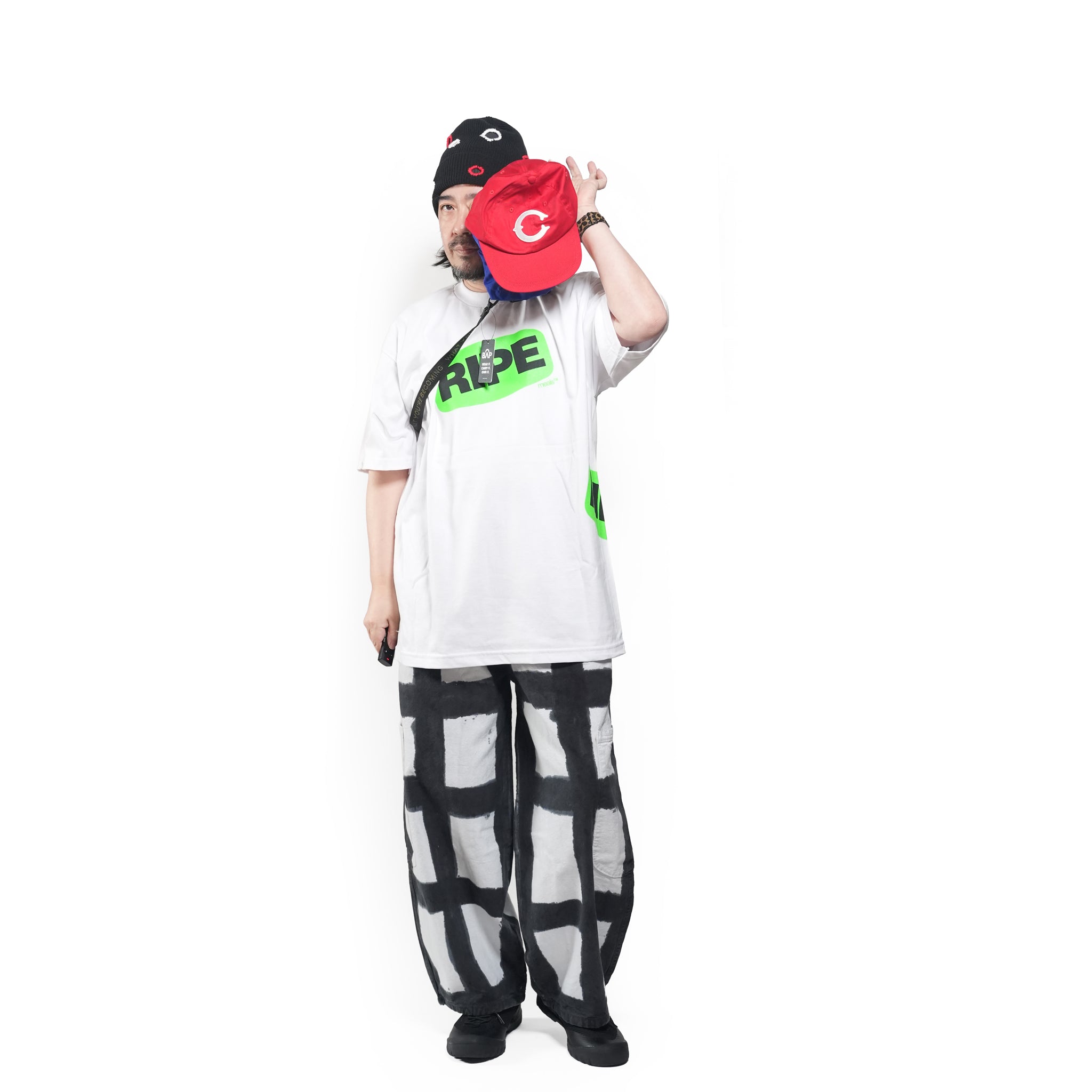 BAP / CHICAGO Baseball BagCap / Color_Red - Bag : Blue