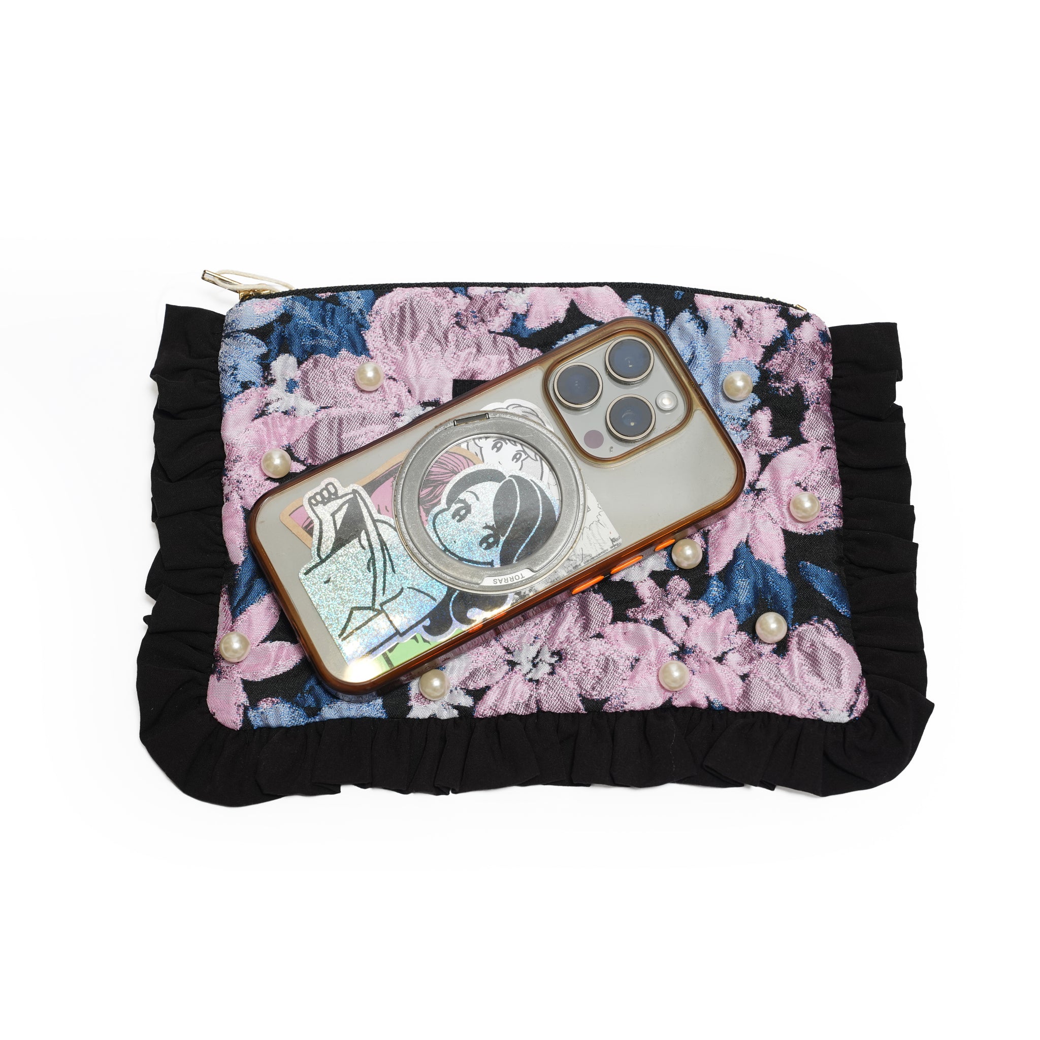 Floral Canvas Jacquard Purse | SISTER JANE【ネコポス選択可能】