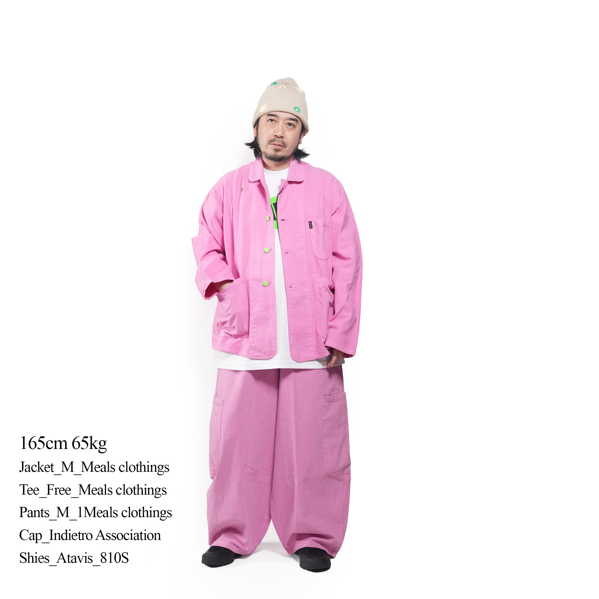 Donut Box Pink Forager Coat | Meals Clothing