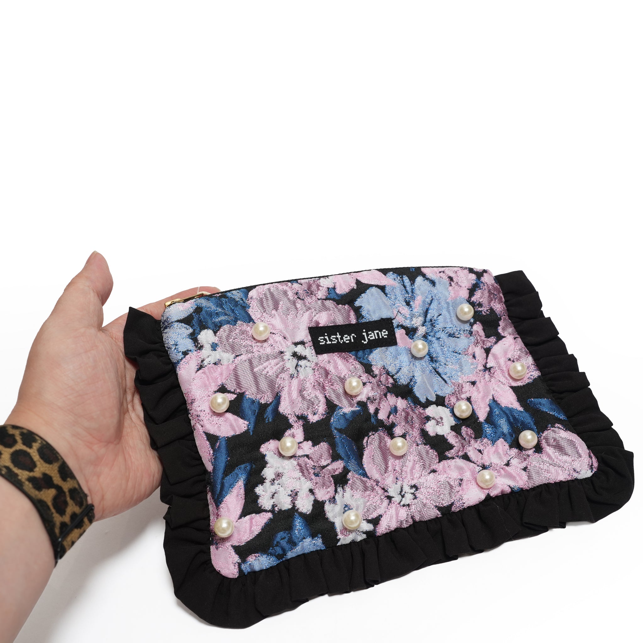 Floral Canvas Jacquard Purse | SISTER JANE【ネコポス選択可能】
