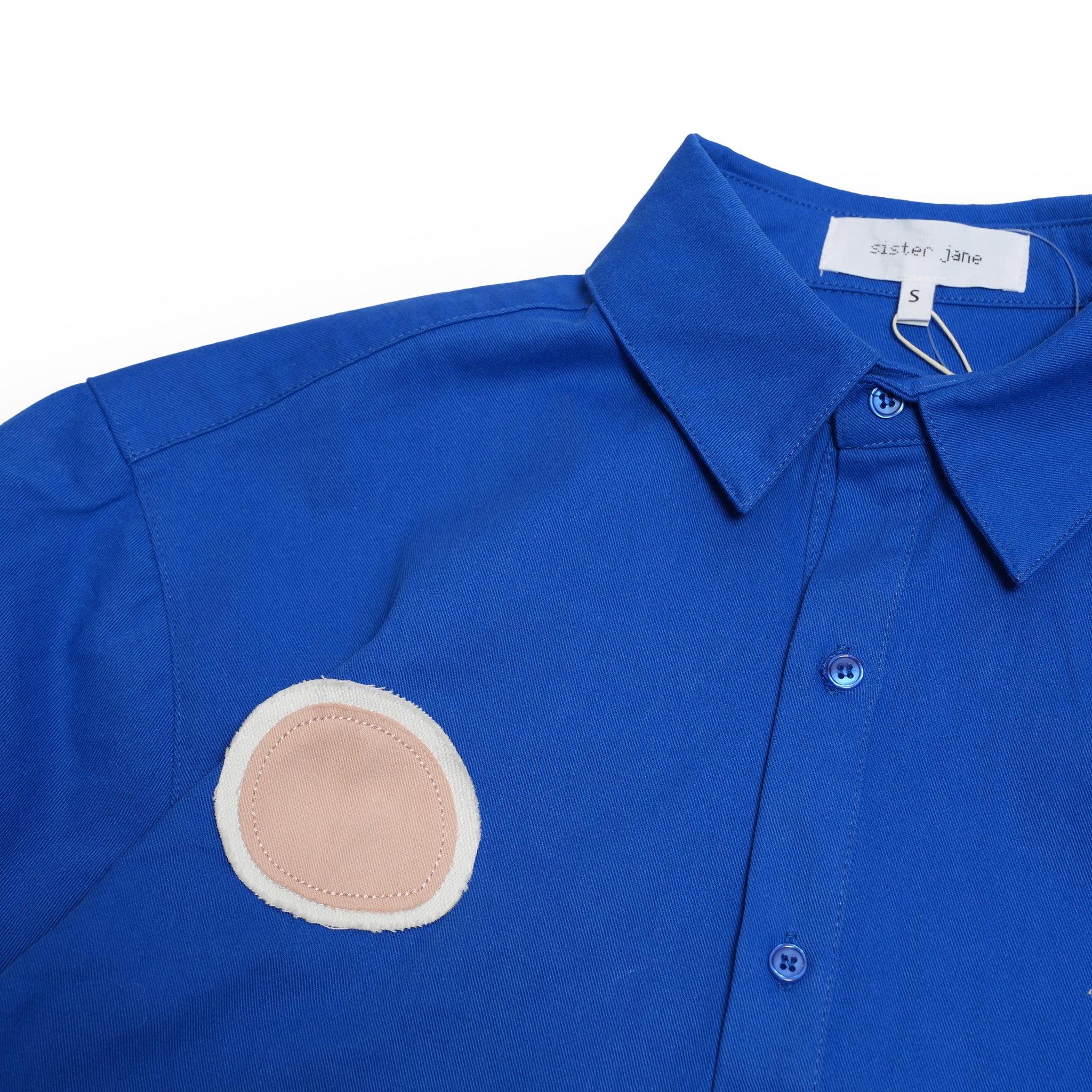 Rayon Applique Boxy Shirt | SISTER JANE