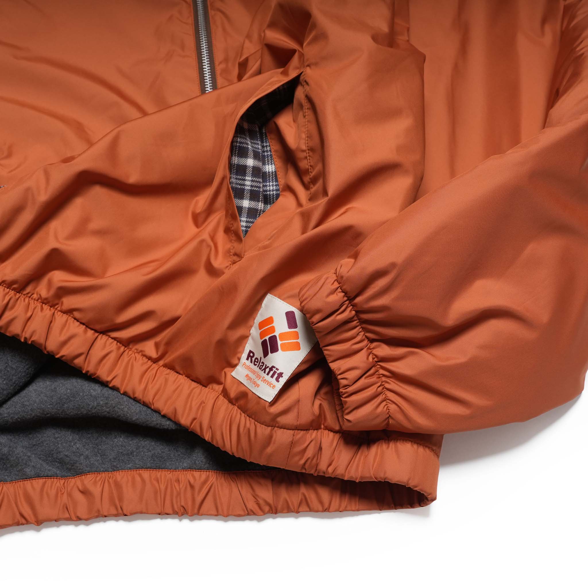 RELAX FIT №148  [ The city Blouson ] Color:フェードブラック / フェードテキサスオレンジ【RELAX FIT_リラックスフィット】