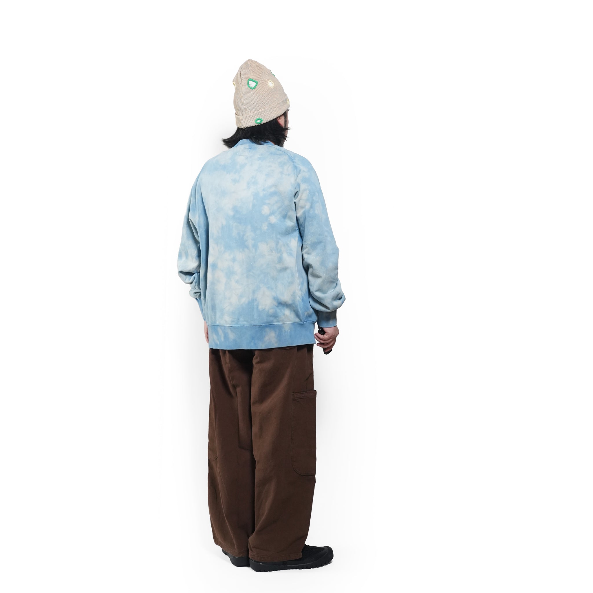 Freedom sweat – Martha-Tie-dye (Sax) | IMPRESTORE