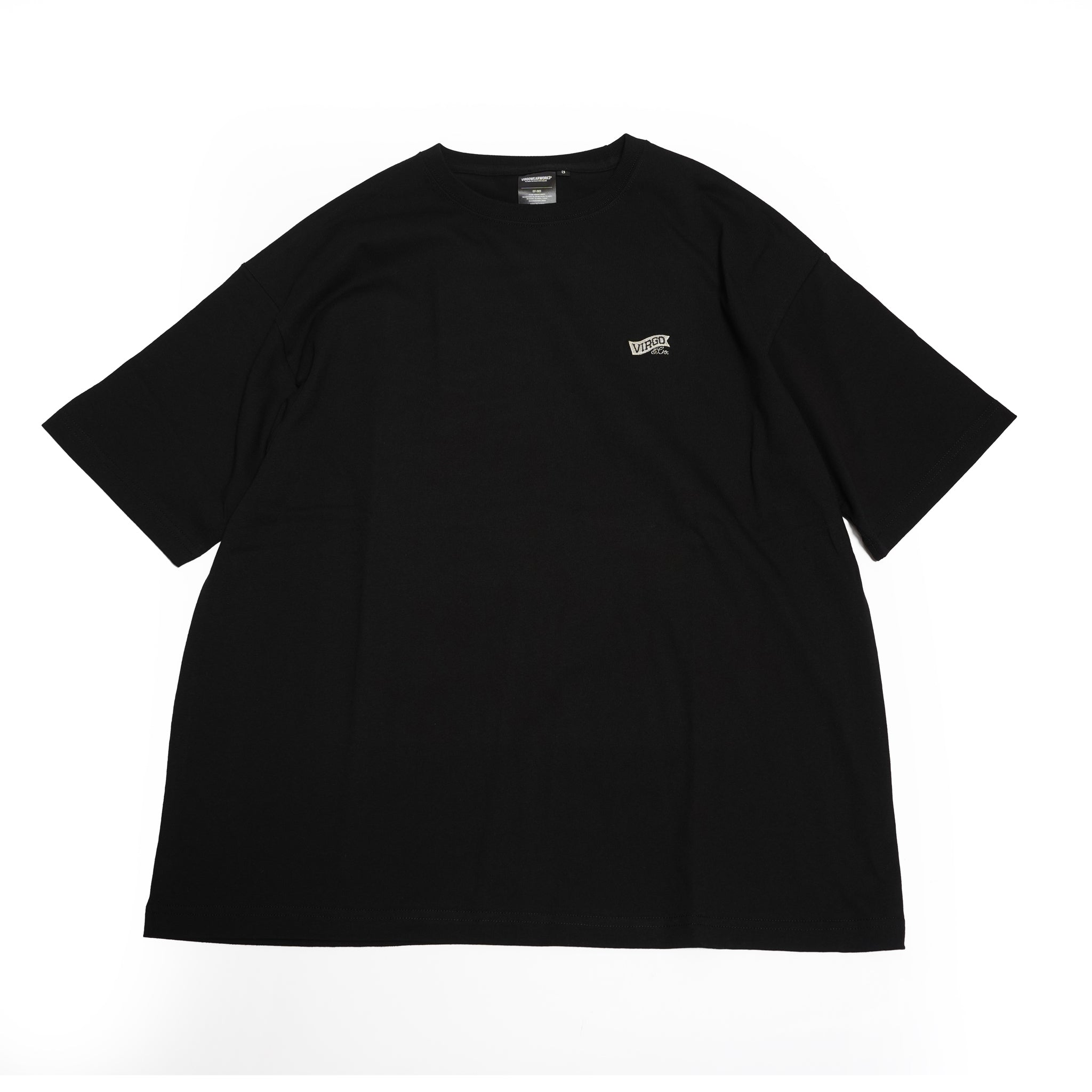 VGW Circus Wide Tee – Black | VIRGOwearworks