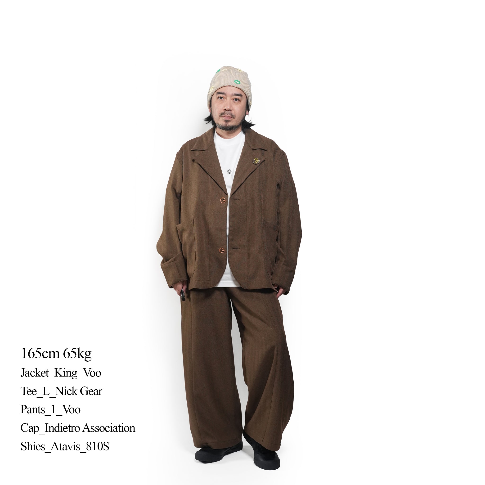 NO 2B JACKET – Coffee | VOO