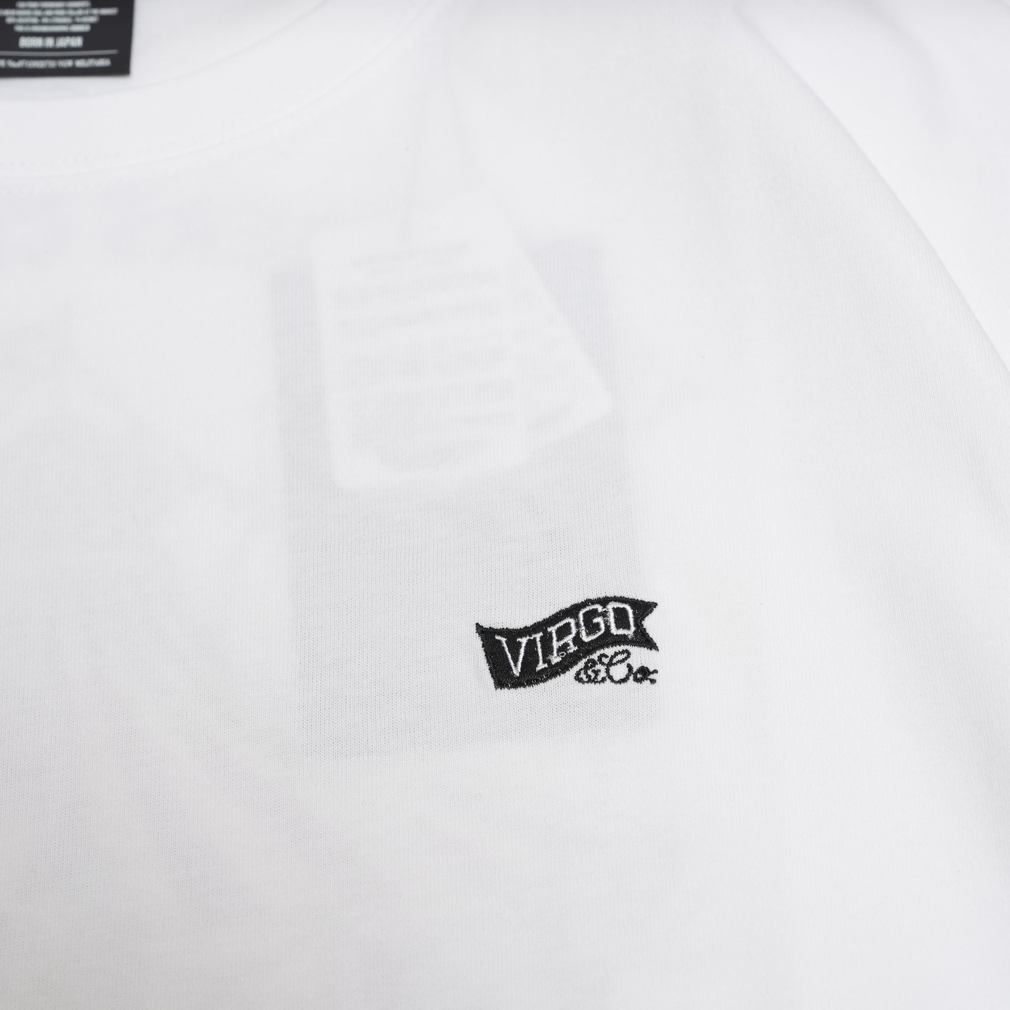 VGW Circus Wide Tee – White | VIRGOwearworks