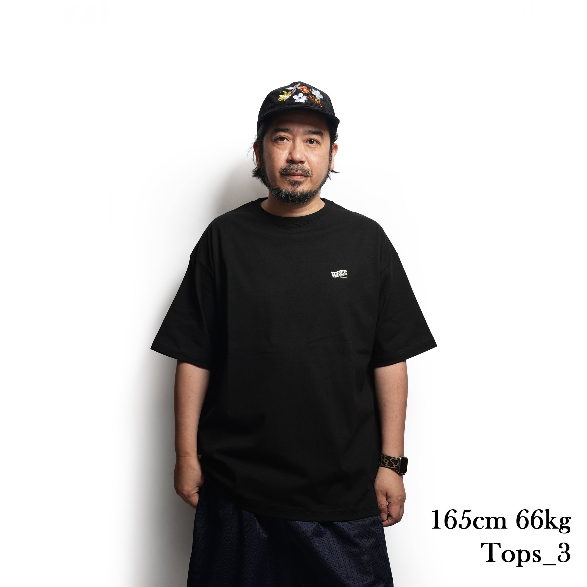 VGW Circus Wide Tee – Black | VIRGOwearworks