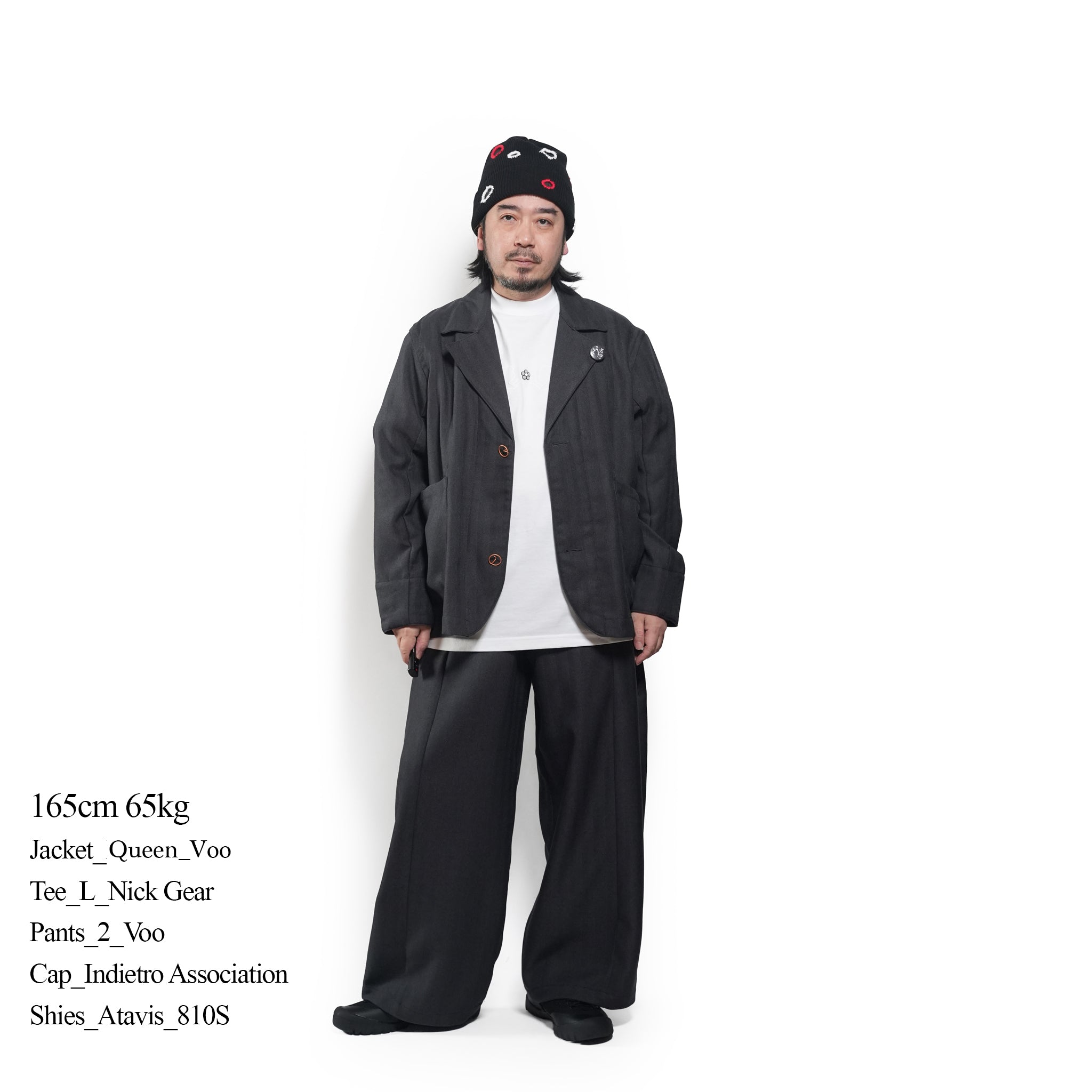 NO 2B JACKET – Sumi Black | VOO