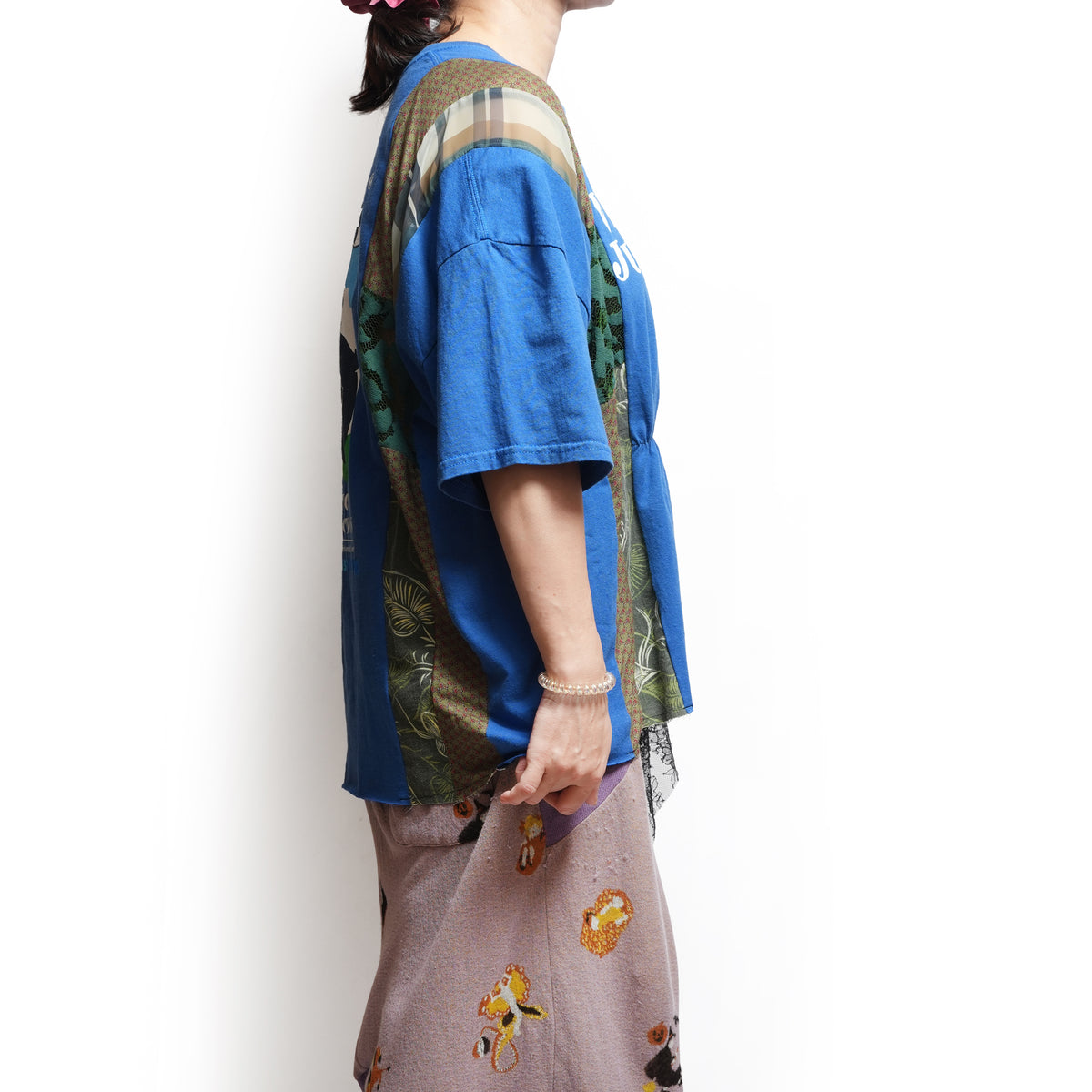 アシメレースティシャツ – Assort_51 | Size-Free | REHERSALL