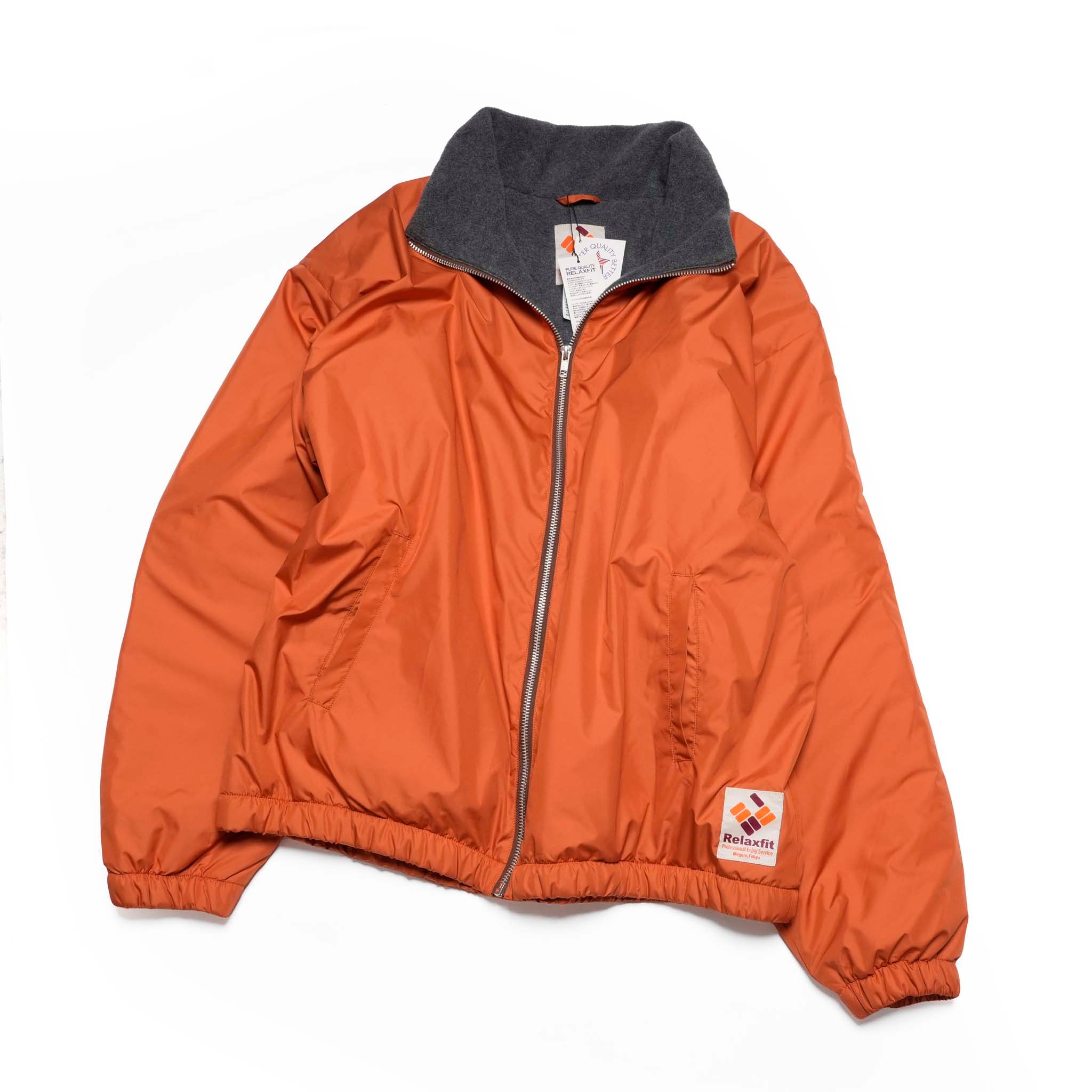 RELAX FIT №148  [ The city Blouson ] Color:フェードブラック / フェードテキサスオレンジ【RELAX FIT_リラックスフィット】