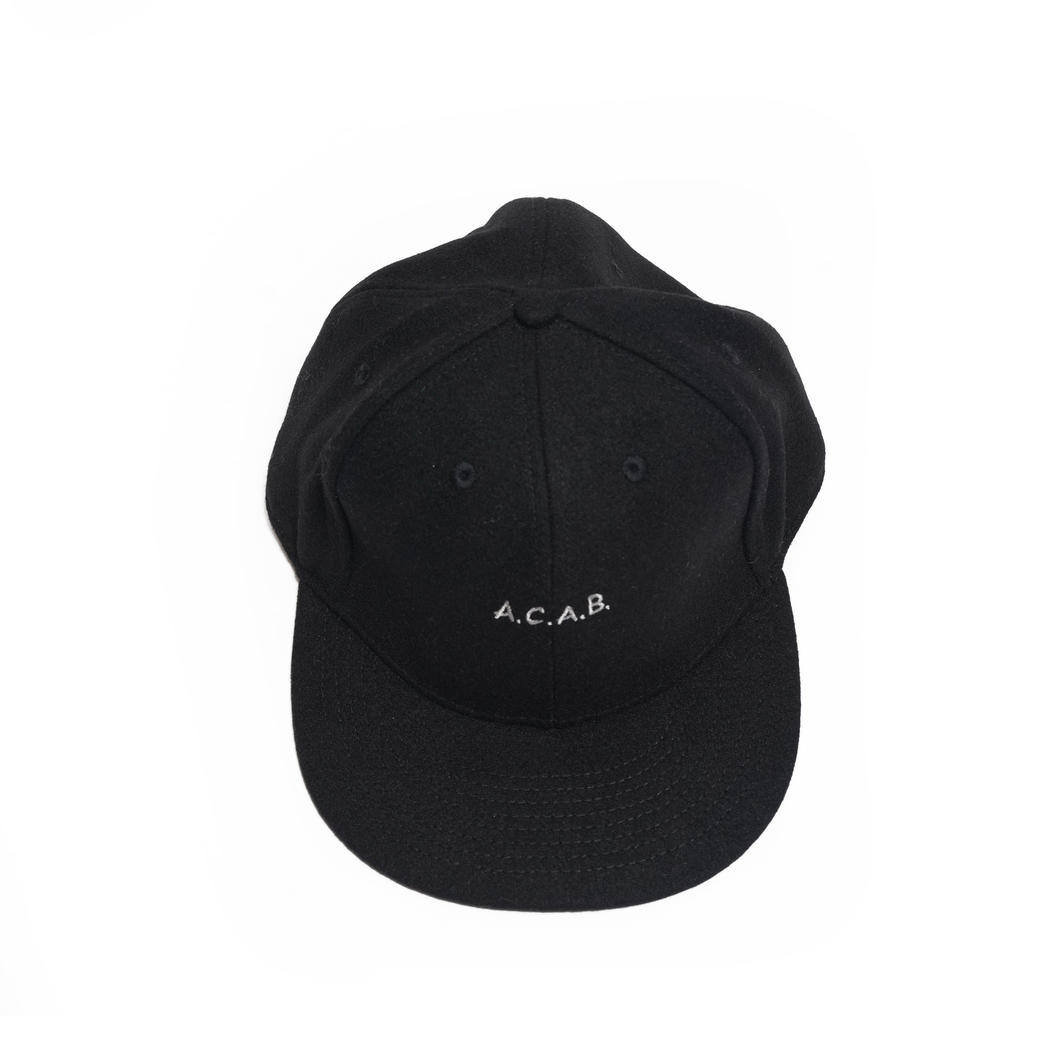 FELT "A.C.A.B." CAP – Black | ORIGINAL JOHN