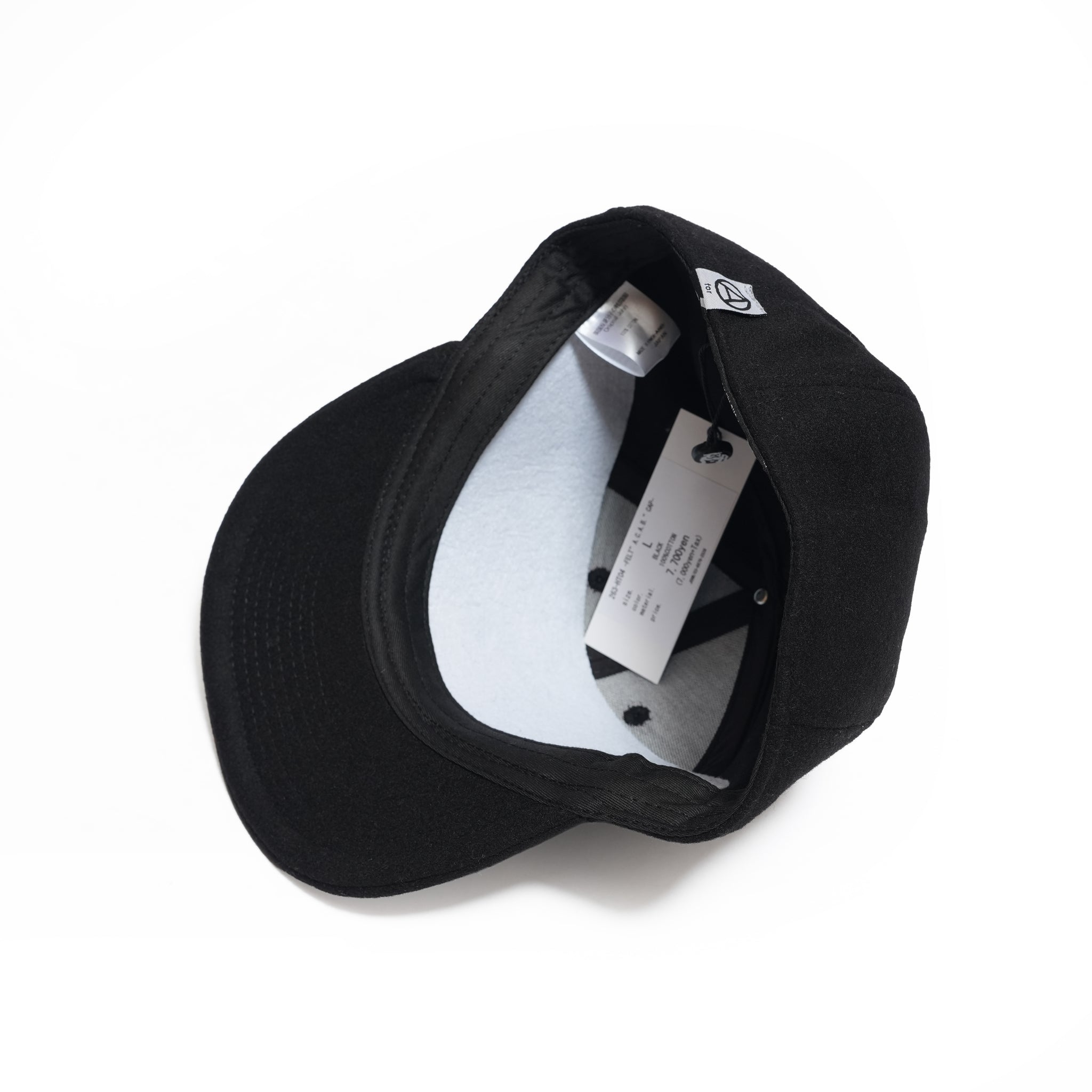 FELT "A.C.A.B." CAP – Black | ORIGINAL JOHN