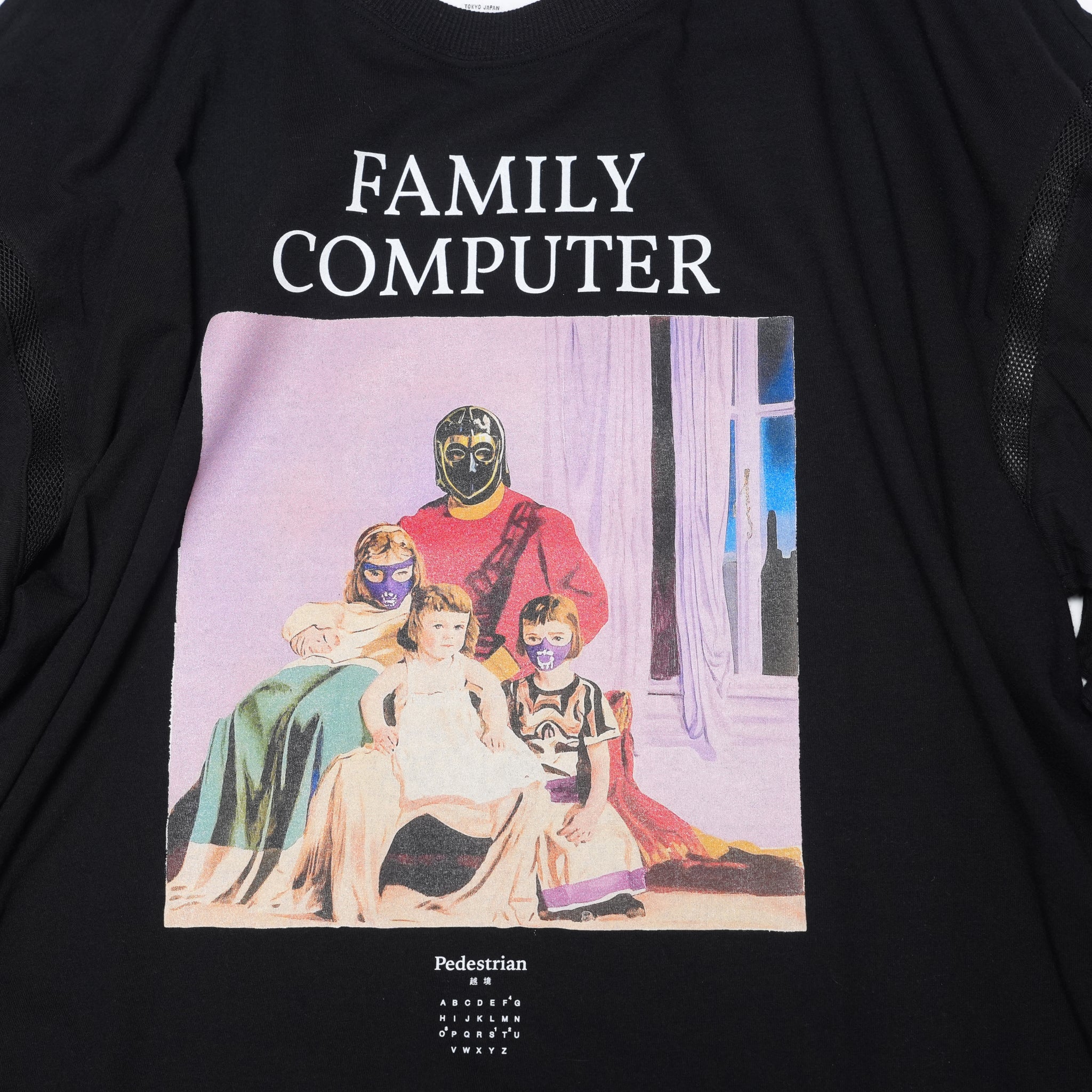 FAMICOM SAMUE L/S T-SHIRT– Black | STOF