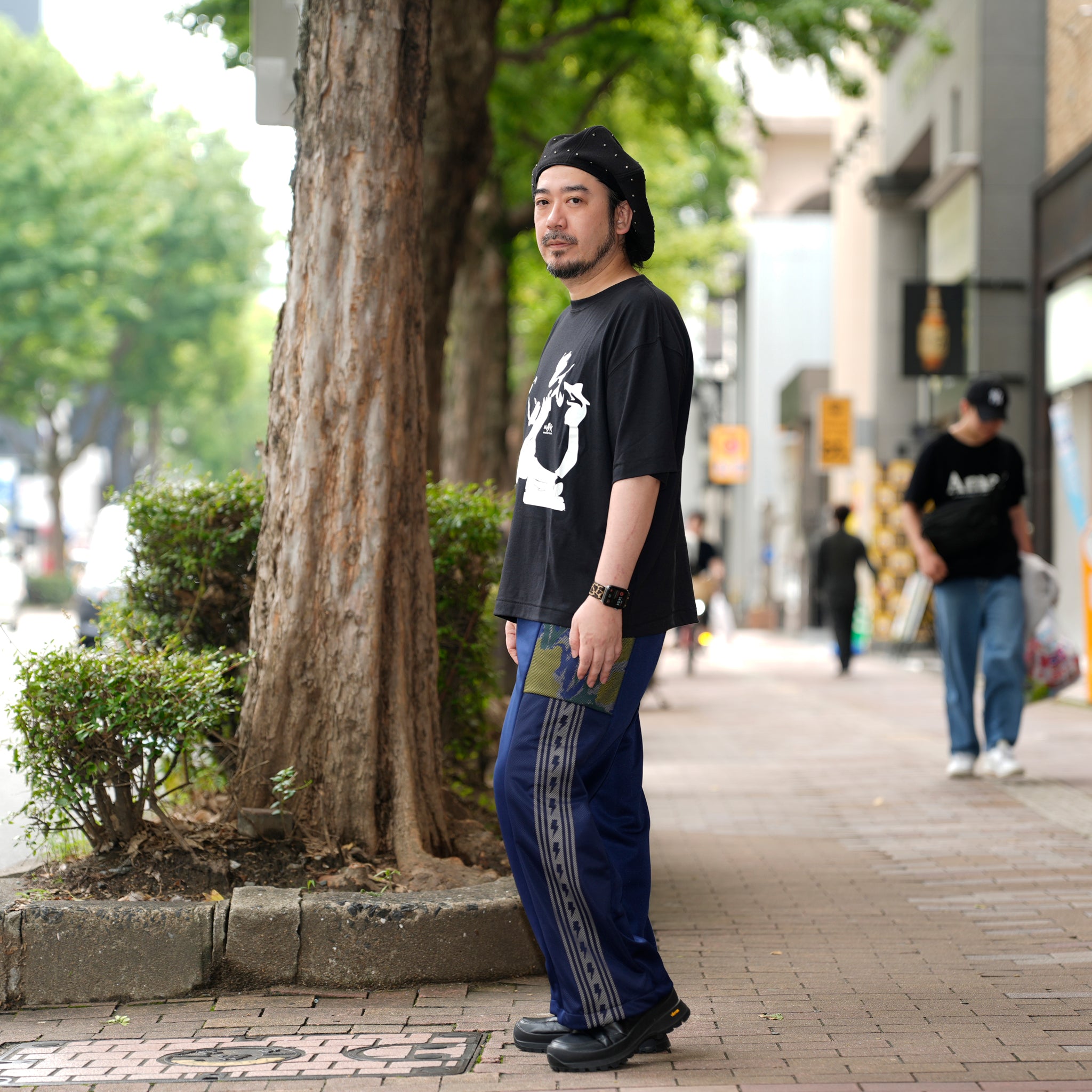 MK25S-P-10_Navy | MIRAGE-PT | Color:Navy【MASTERKEY_マスターキー】