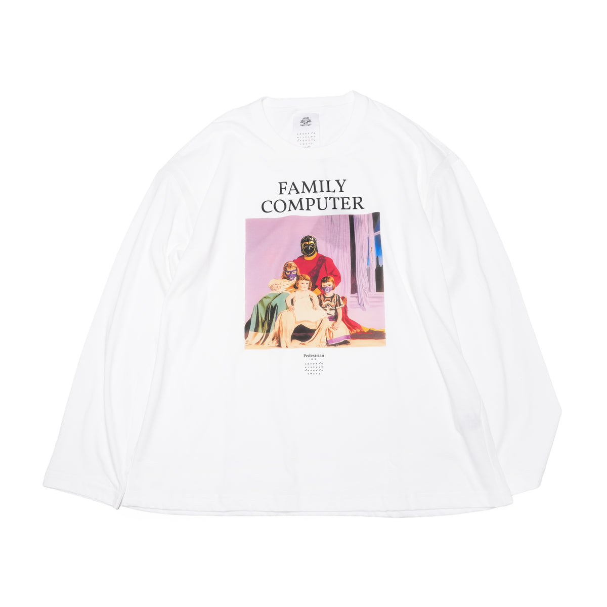 FAMICOM SAMUE L/S T-SHIRT– White | STOF