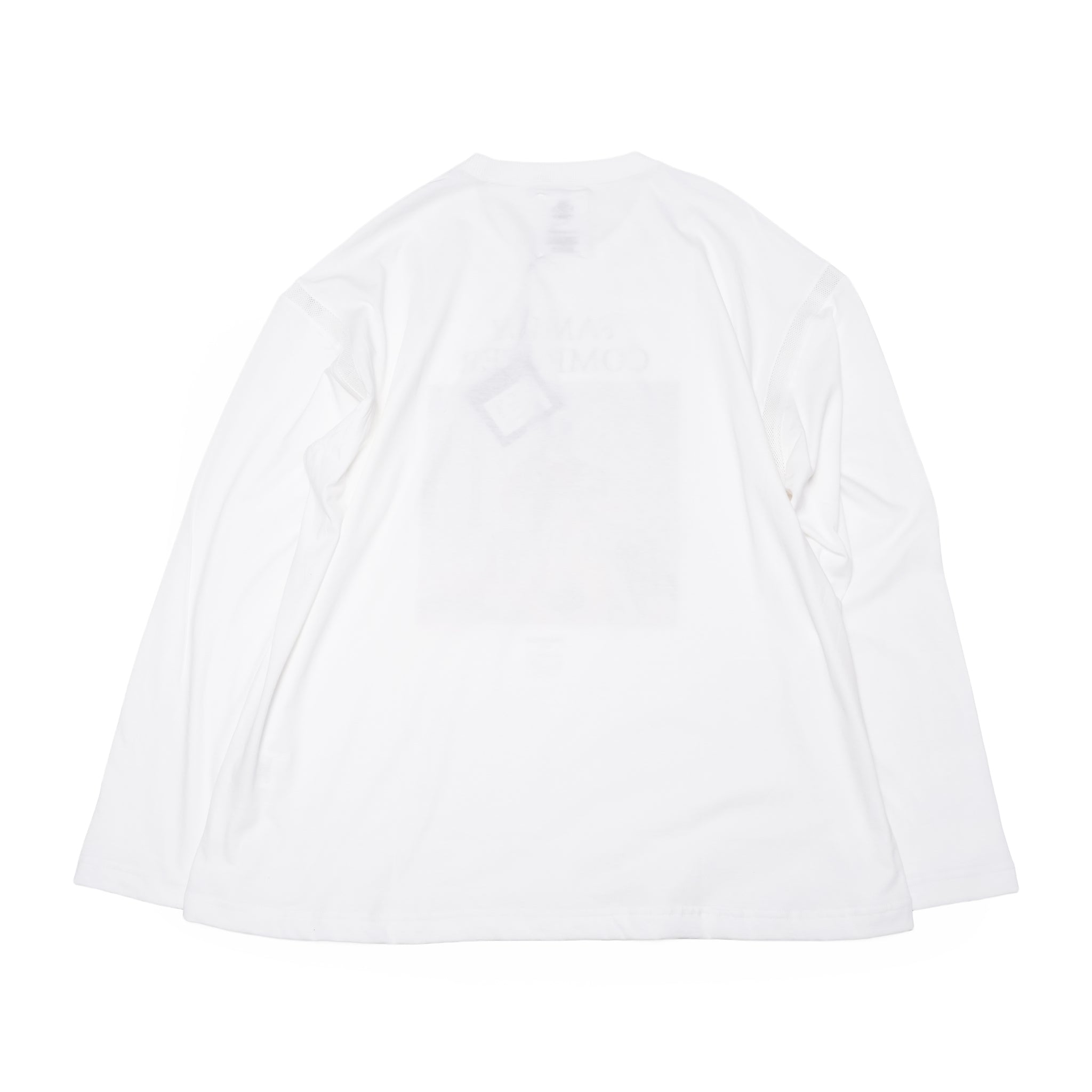 FAMICOM SAMUE L/S T-SHIRT– White | STOF