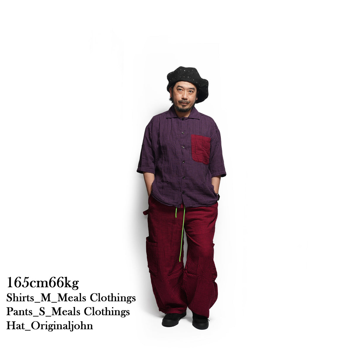 Grape Plaid Work Shirt | Meals Clothing