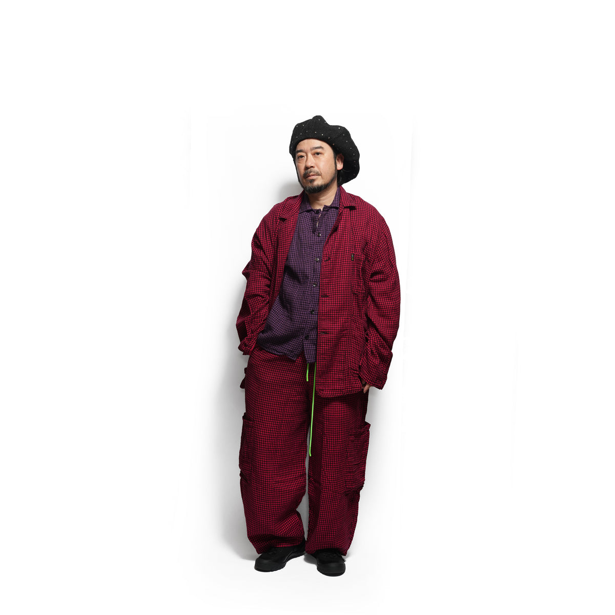 Strawberry Plaid Dinner Jacket | Meals Clothing