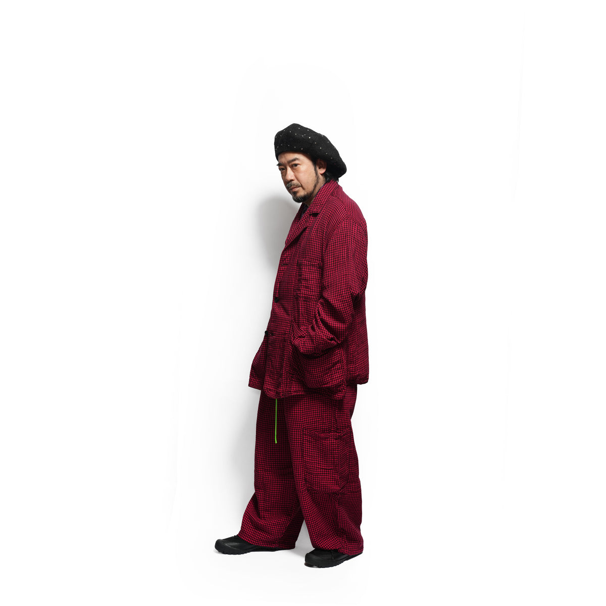 Strawberry Plaid Dinner Jacket | Meals Clothing