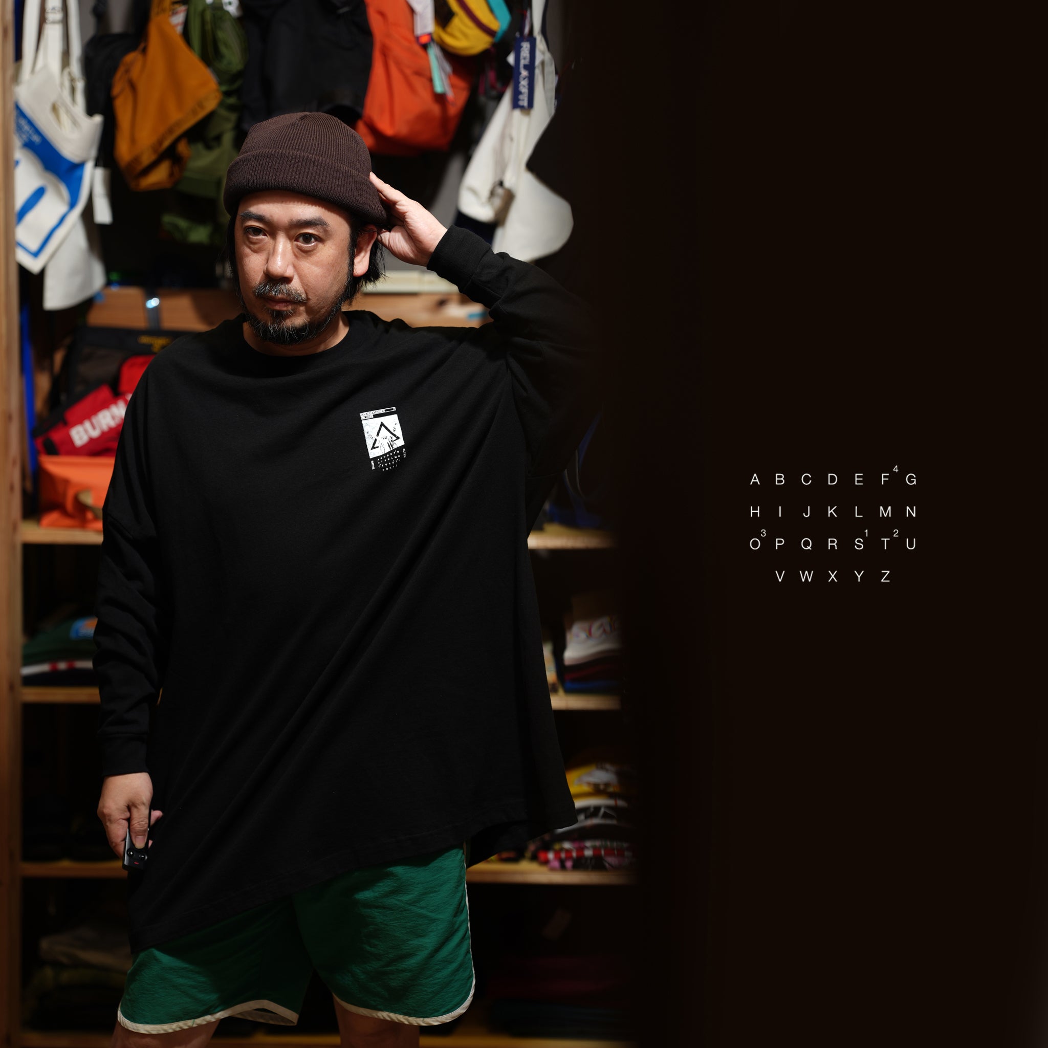 PEACE MAKER L/S Tee – Black | STOF