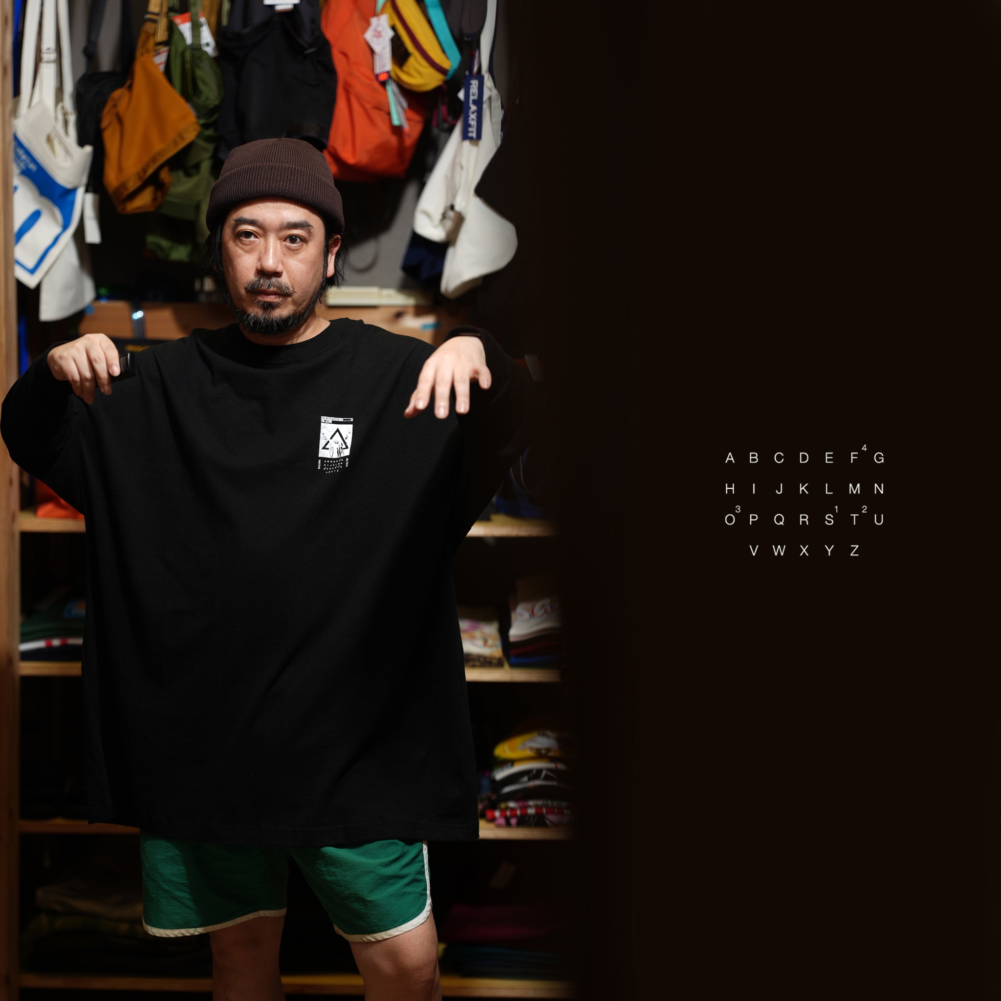 PEACE MAKER L/S Tee – Black | STOF