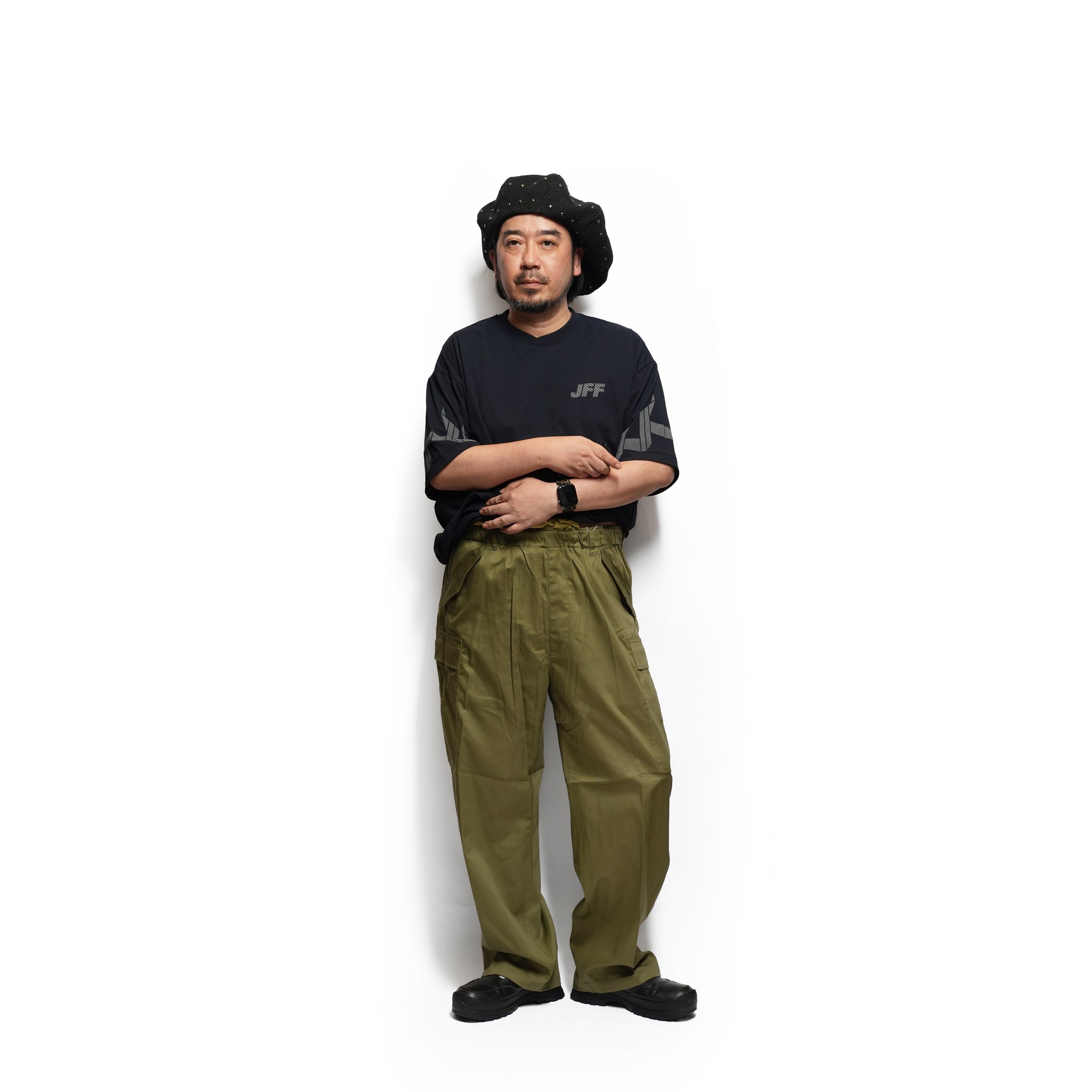 №165 [ ArmyNavy easyslacks🇺🇲 ] – Olive Drab  | RELAX FIT