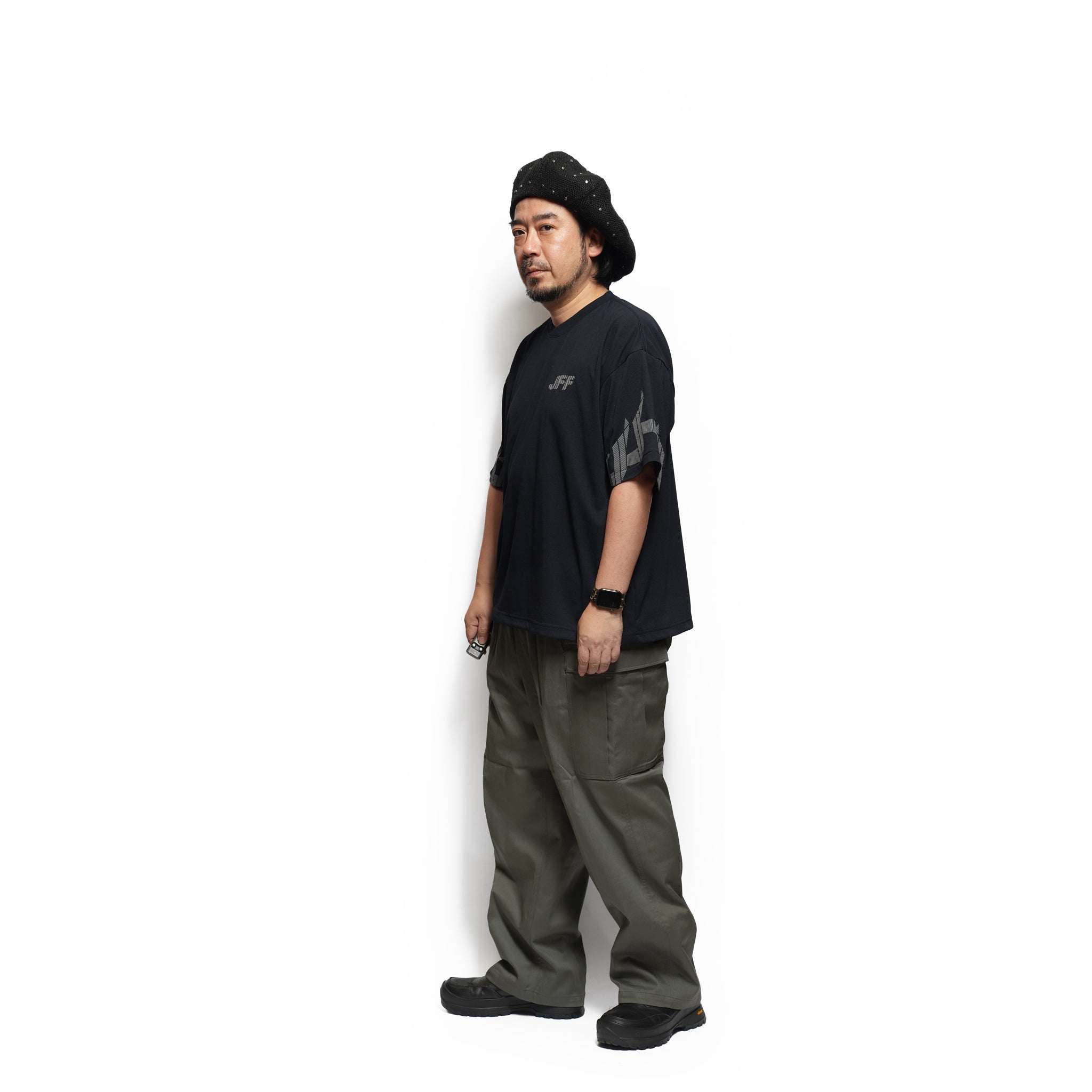 №165 [ ArmyNavy easyslacks🇺🇲 ] – Charcoal  | RELAX FIT