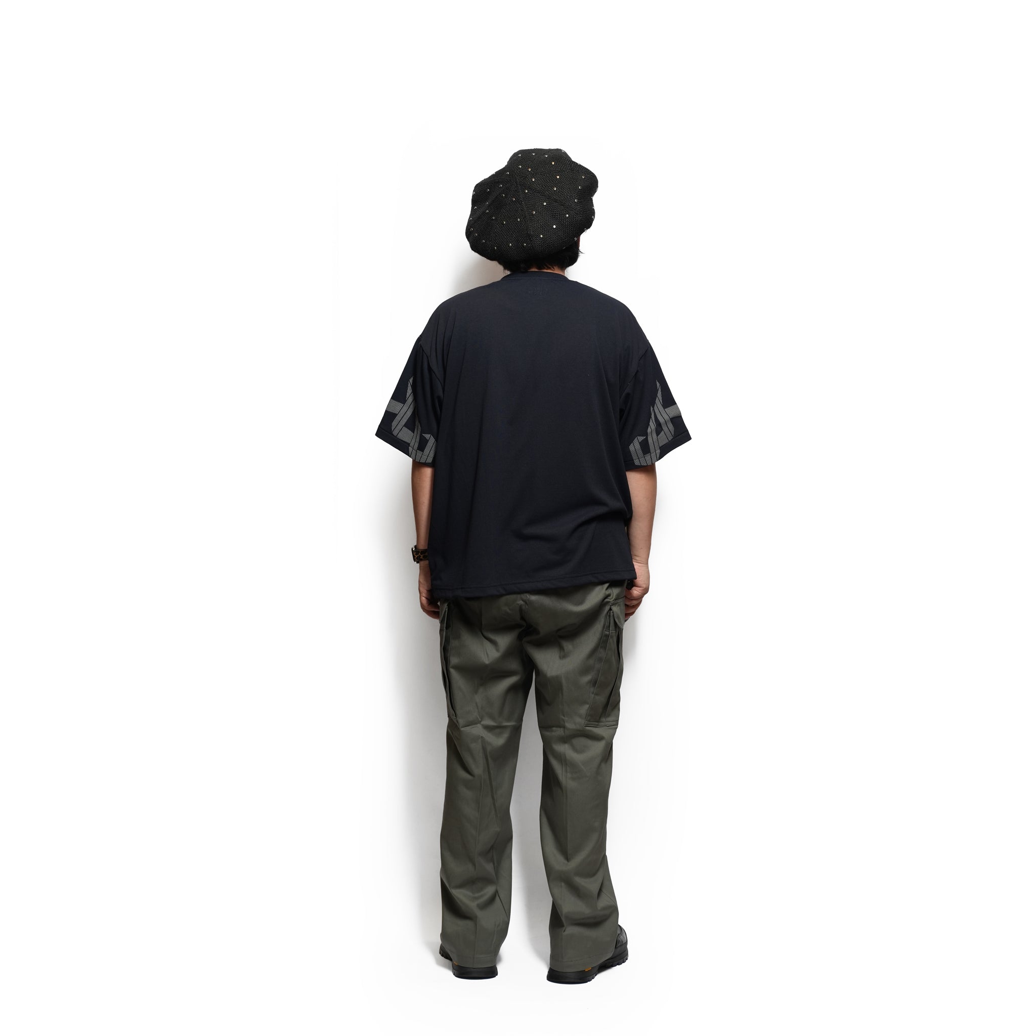 №165 [ ArmyNavy easyslacks🇺🇲 ] – Charcoal  | RELAX FIT