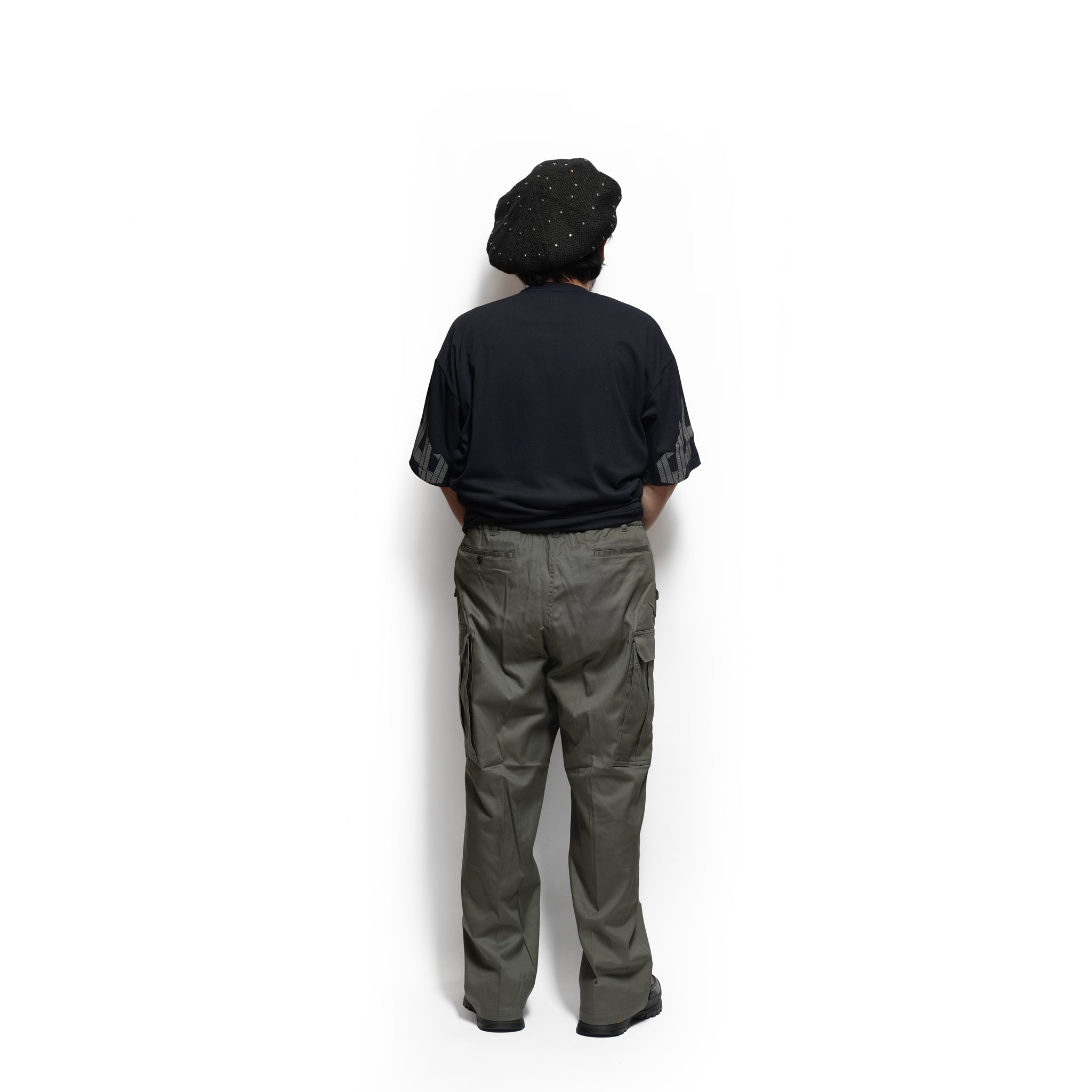 №165 [ ArmyNavy easyslacks🇺🇲 ] – Charcoal  | RELAX FIT